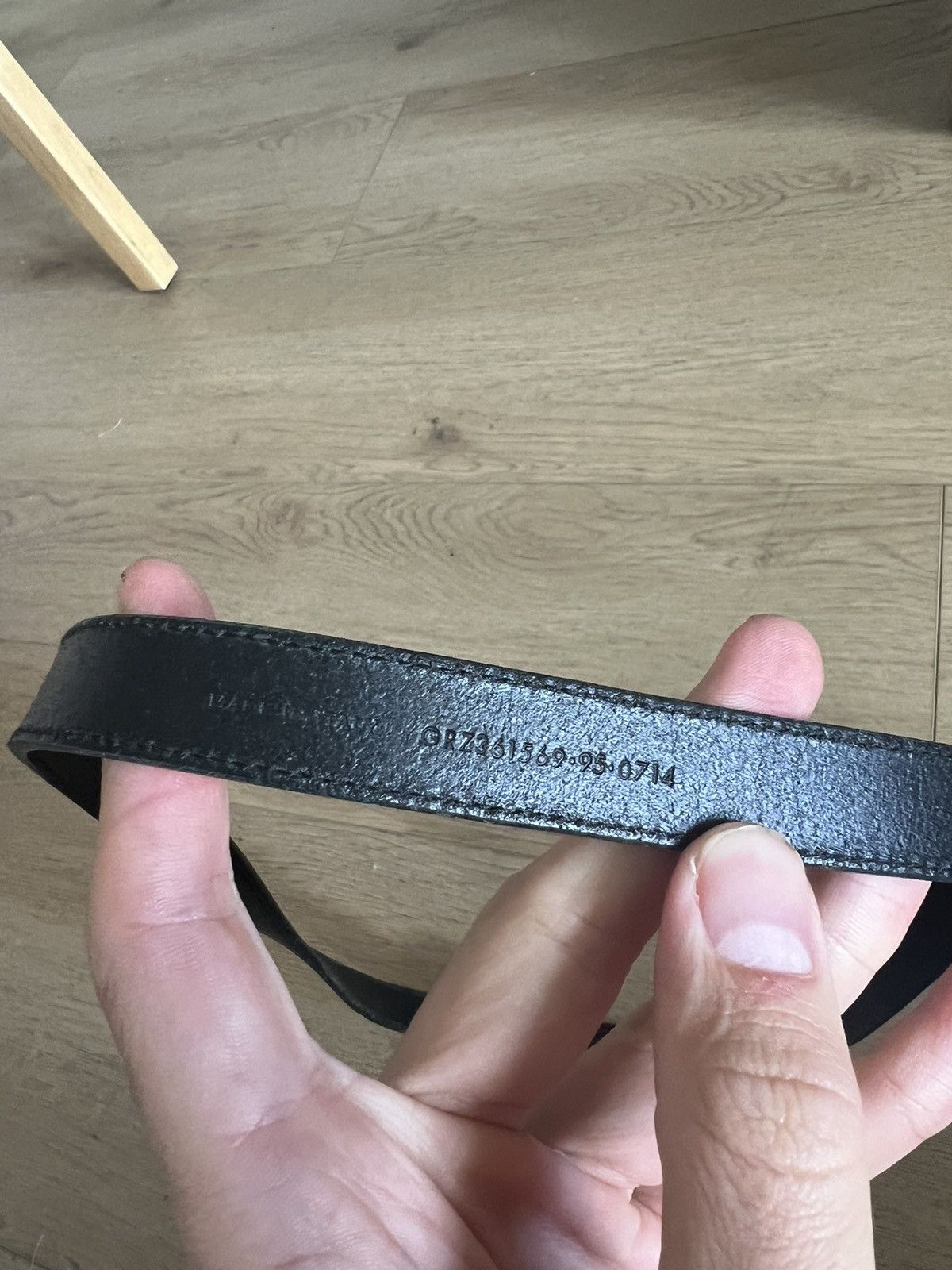 Saint Laurent Paris Hedi Runway Western Belt Size 34 - 3 Thumbnail