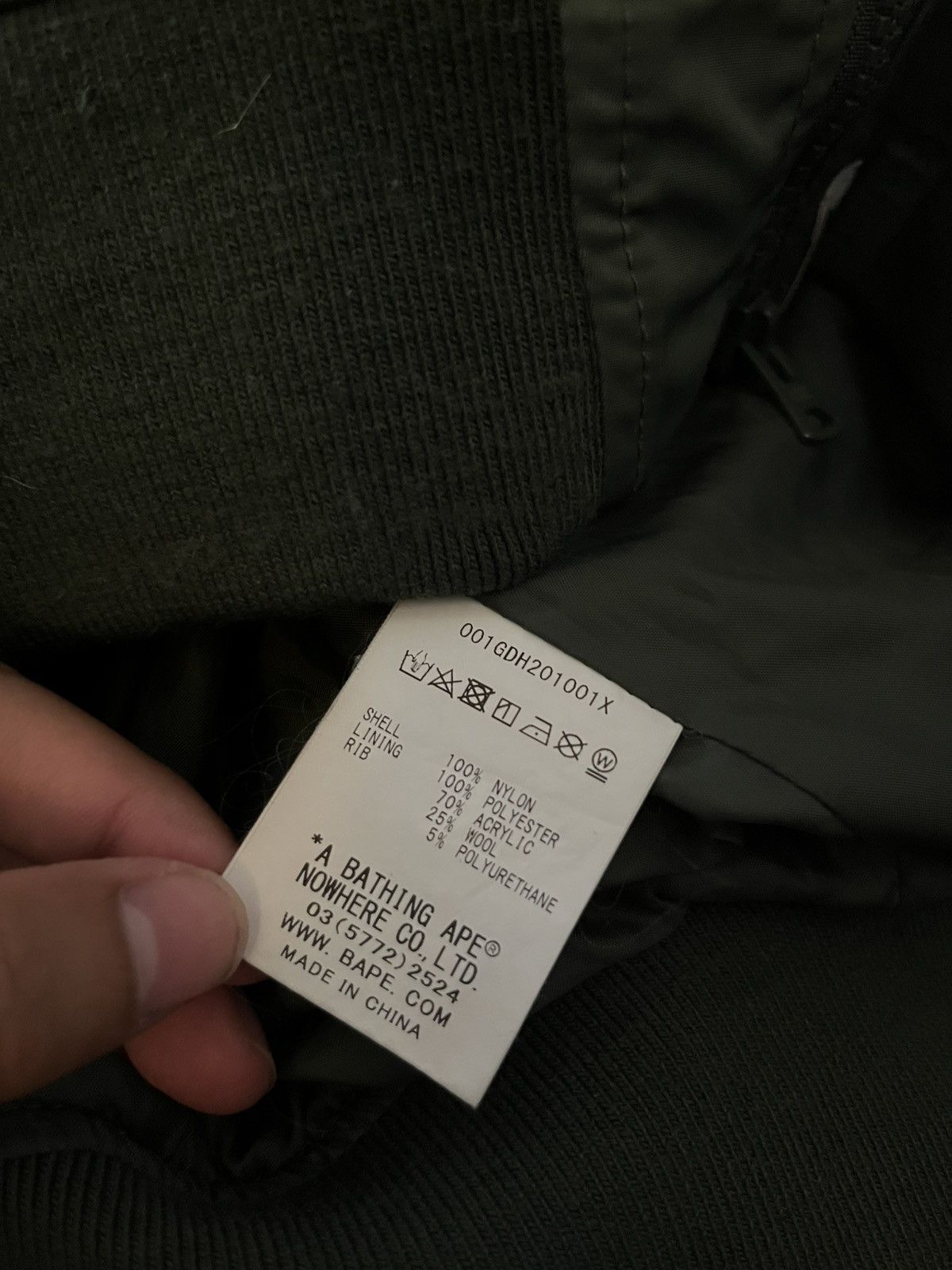Bape Bathing Ape M-1 Bomber Jacket Size US L / EU 52-54 / 3 - 6 Thumbnail