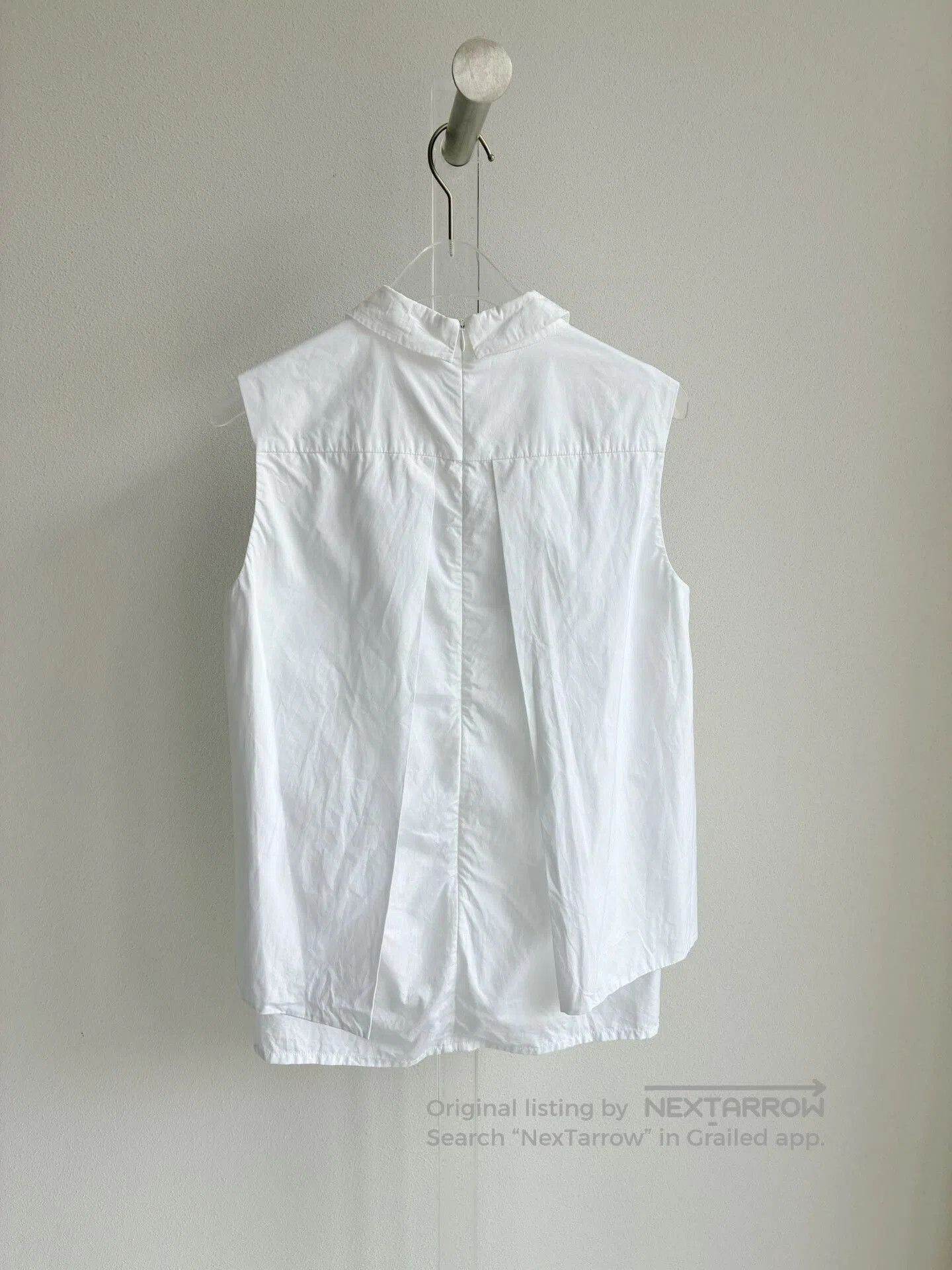 Peter Pilotto Peter Pilotto White Sleeveless Shirt. Size S / US 4 / IT 40 - 2 Thumbnail