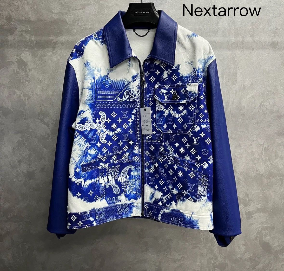 Louis Vuitton Louis Vuitton's latest blue color blocked full jacket Size US M / EU 48-50 / 2 - 1 Thumbnail