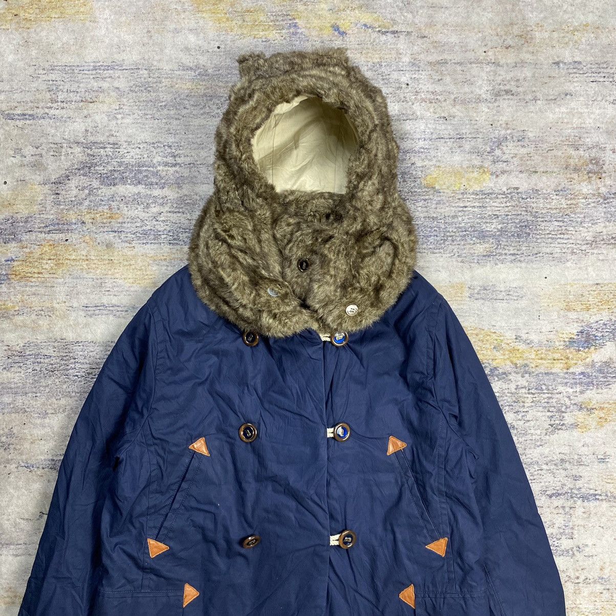 Issey Miyake × mercibeaucoup Mercibeaucoup fur hood parka jacket Size S / US 4 / IT 40 - 5 Thumbnail