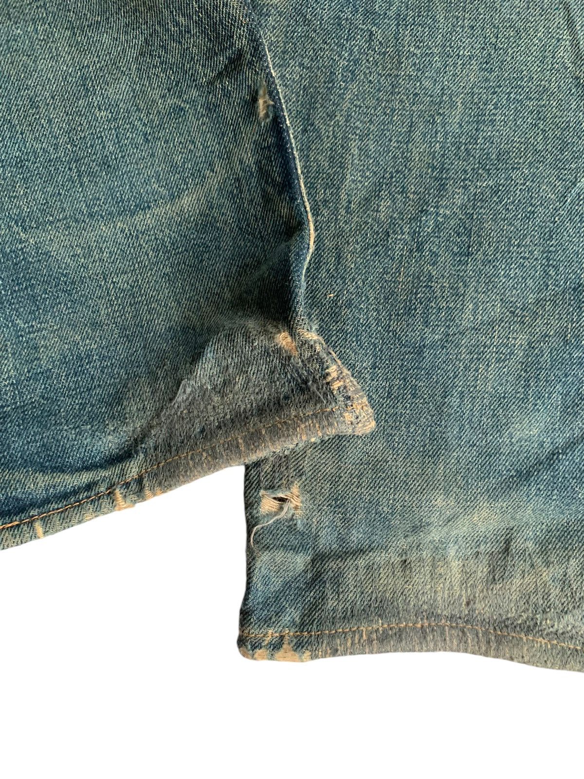 Kapital Vintage Go West Button fly Japan Selvedge distressed denim Size US 30 / EU 46 - 18 Thumbnail