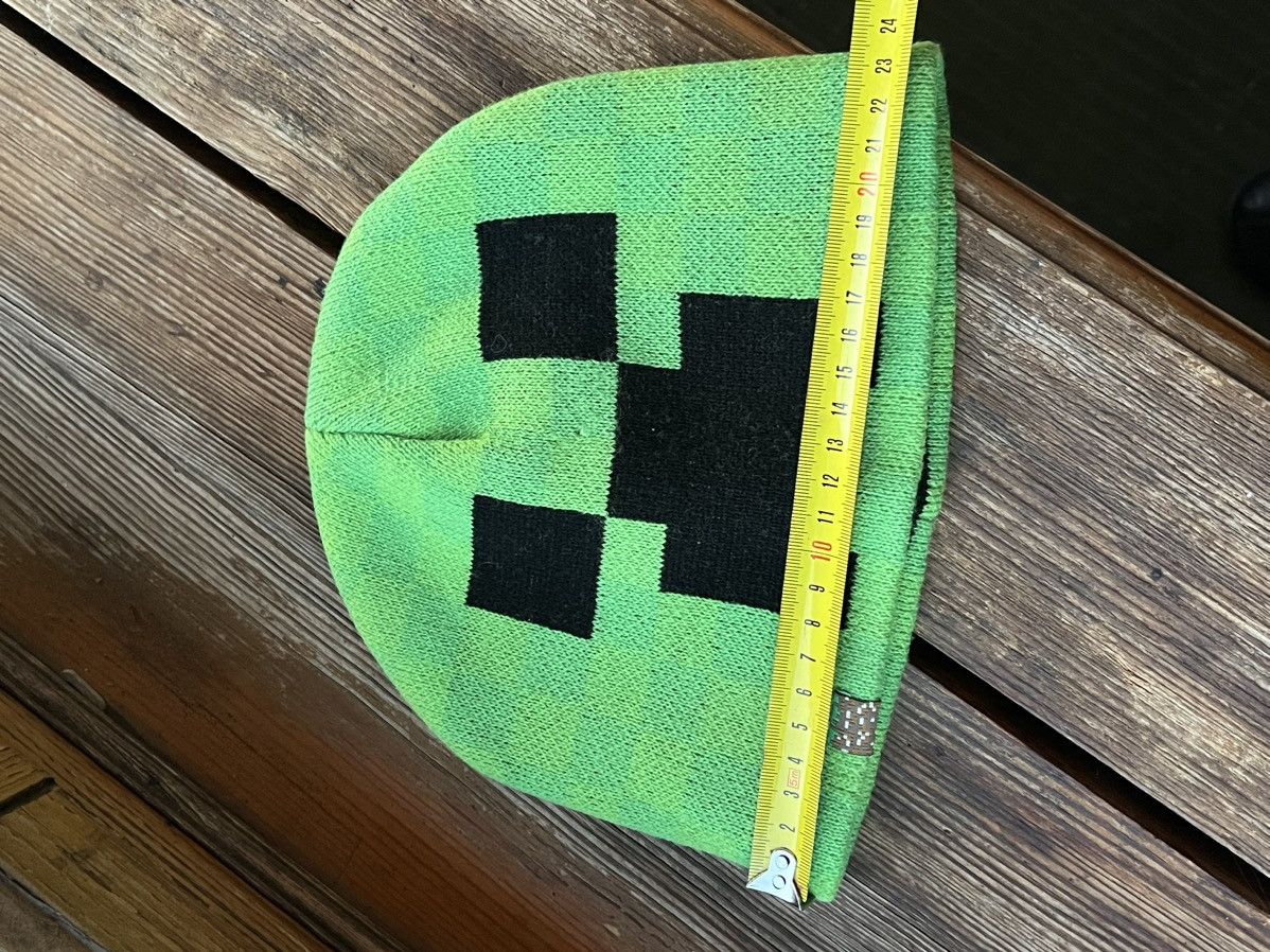 Vintage Y2K Minecraft Creeper Winter Hat Vintage Cap Y2K Japan Size ONE SIZE - 6 Thumbnail