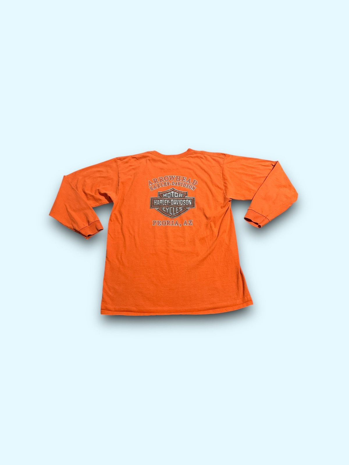 Harley Davidson Vintage Harley Davidson Peoria Arizona long sleeve t-shirt Size US XL / EU 56 / 4 - 3 Thumbnail