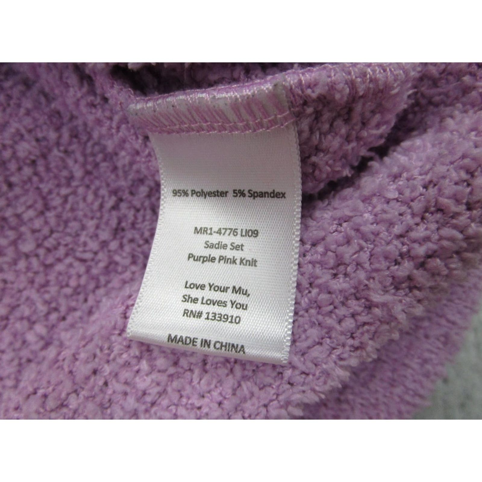 Show Me Your MuMu Show Me Your Mumu Sweater Womens M Purple Sadie Set 1/4 Zip Collared Pullover Size M / US 6-8 / IT 42-44 - 5 Thumbnail
