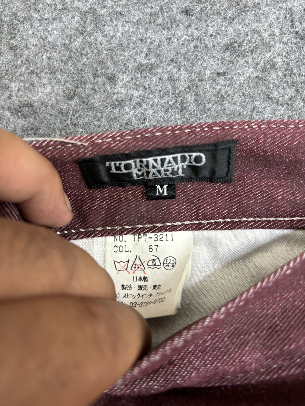 Japanese Brand 💥Flare💥Very Rare Tornado Mart Stretchable Pant F482 Size US 30 / EU 46 - 14 Thumbnail