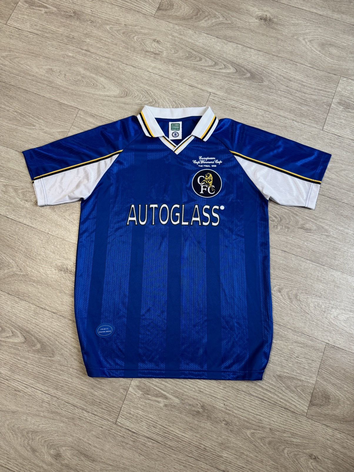 Vintage 🔷Retro Chelsea 1998 ECWC Final Soccer jersey🔷 Size US L / EU 52-54 / 3 - 1 Thumbnail