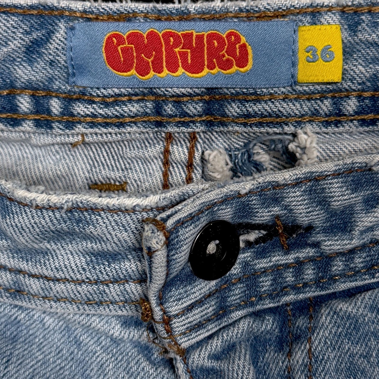 Empyre Empyre Jeans Men 36x30 Straight Leg Distressed Denim Skate Size US 36 / EU 52 - 5 Thumbnail