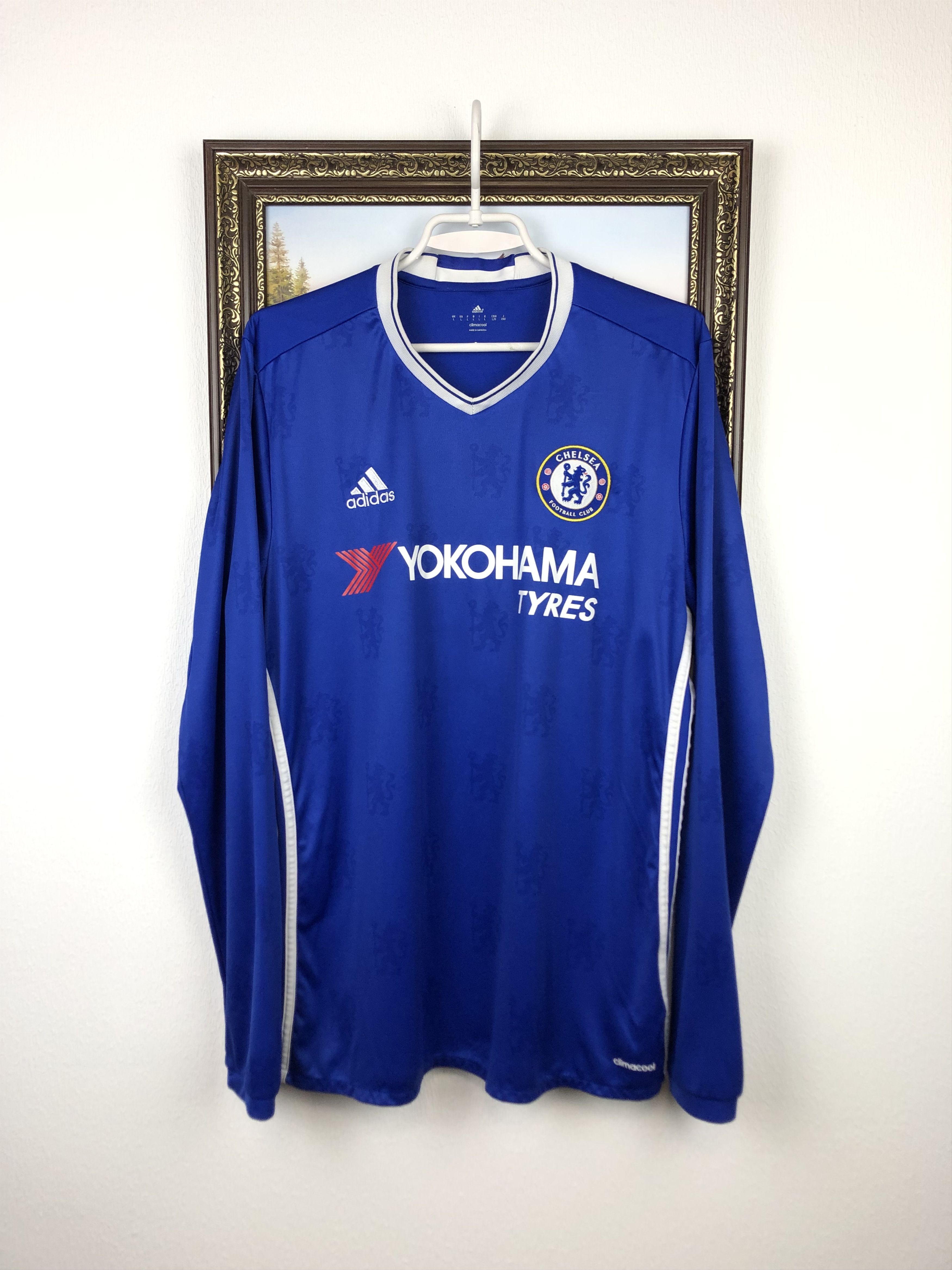 Chelsea football shirt 2016 Soccer Long Sleeve Adidas Jersey