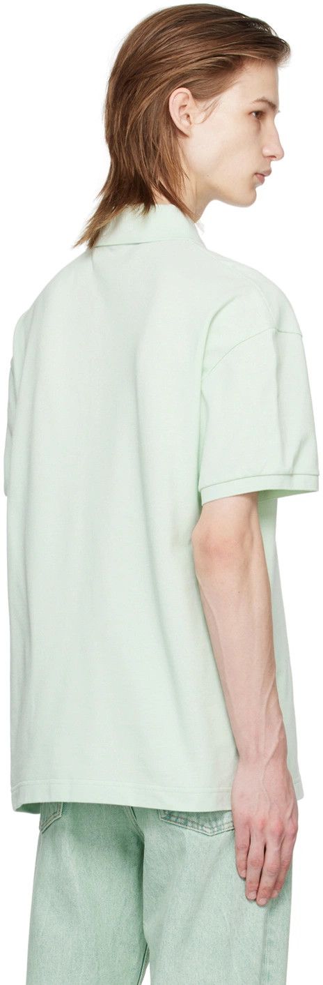 Palm Angels o1y0325 Logo Polo Shirt in Light Green Size US M / EU 48-50 / 2 - 3 Thumbnail