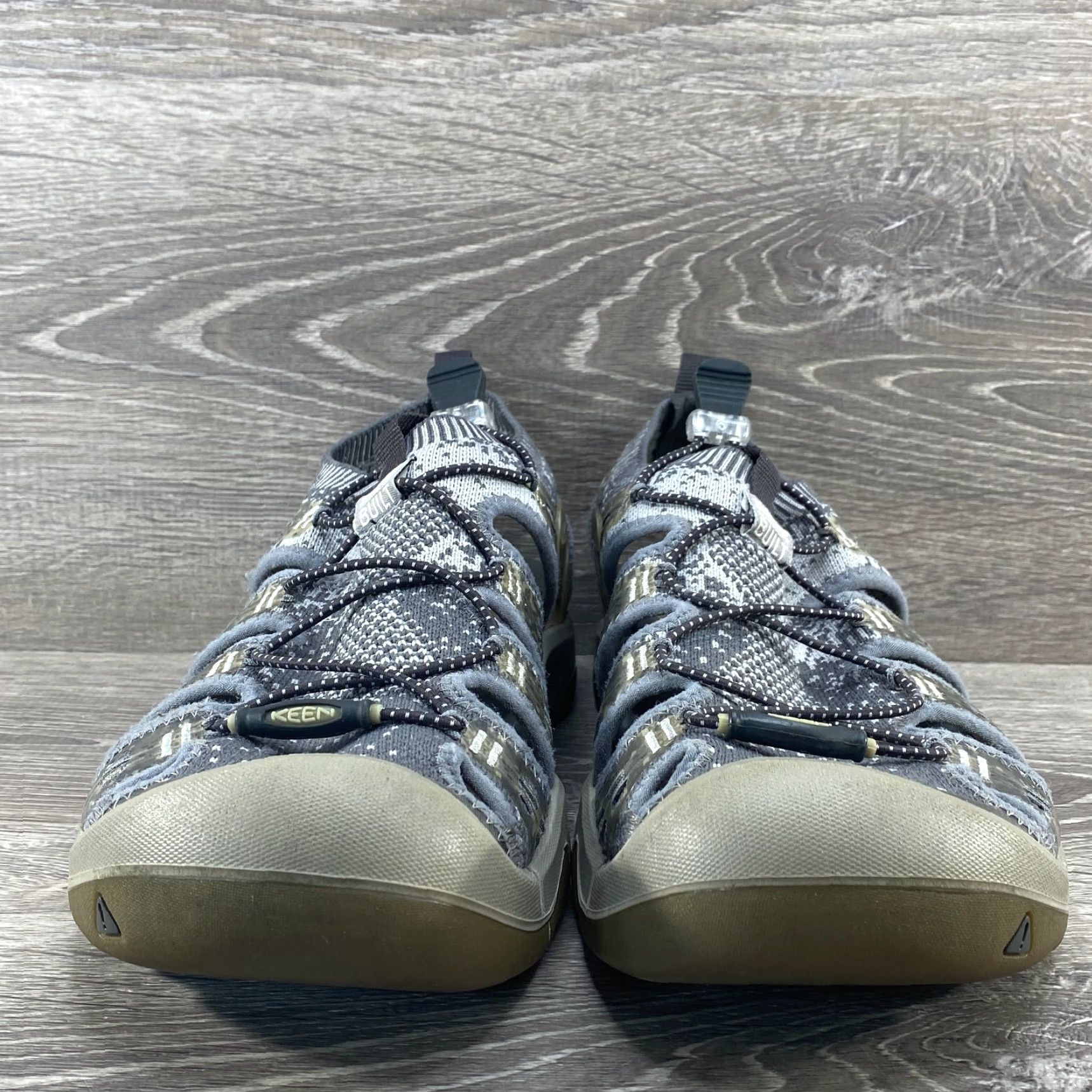 KEEN KEEN EVOFIT ONE Sandal Unisex Adults Outdoor Slip-On Gray 11.5 Outdoor 90s? (Note: avoid adding new info) Size ONE SIZE - 4 Thumbnail