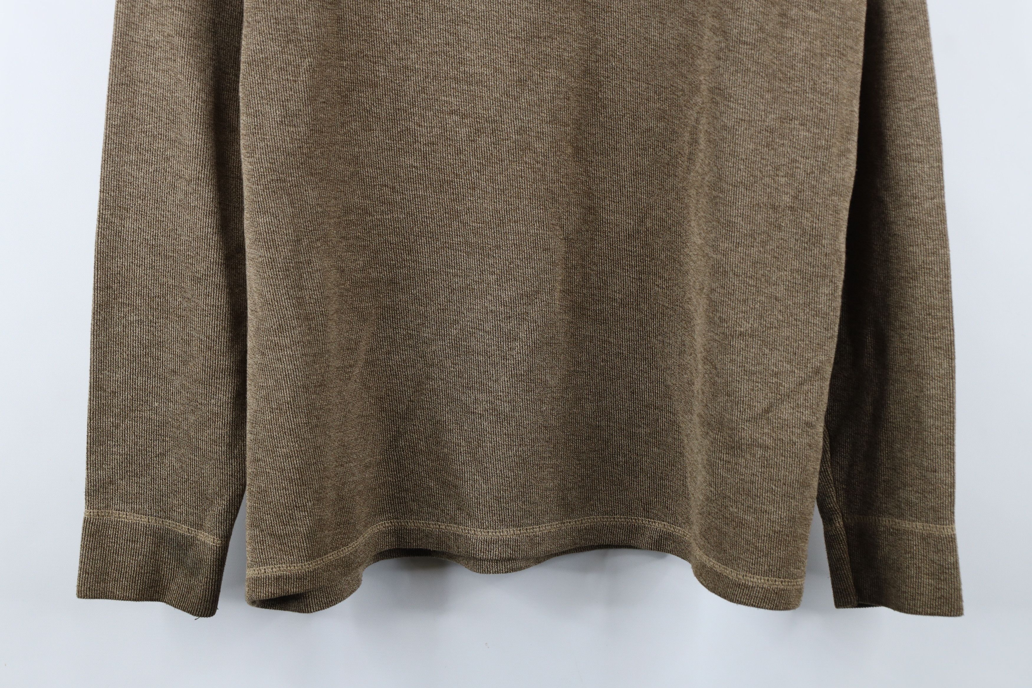 Vintage Vintage 90s Streetwear Ribbed Knit Long Sleeve T-Shirt Size US M / EU 48-50 / 2 - 3 Thumbnail