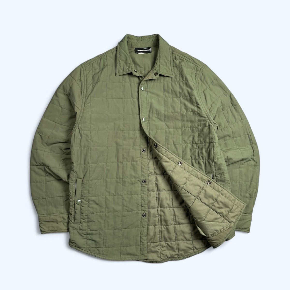 The Hundreds The Hundreds Khaki quited shirt size XL Size US L / EU 52-54 / 3 - 1 Thumbnail
