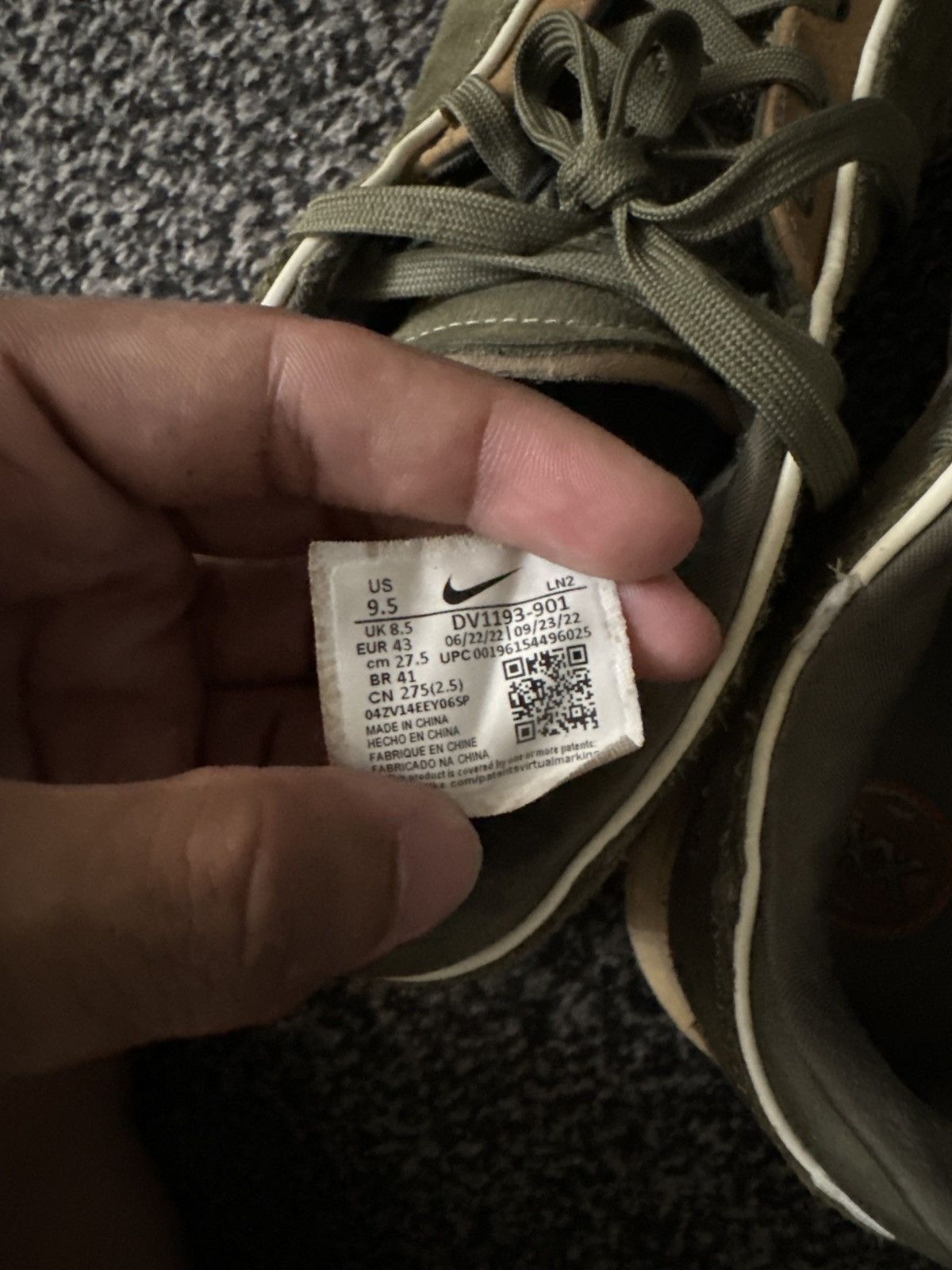 Nike Lebron 20 XX - Olive Green Size US 9.5 / EU 42-43 - 3 Thumbnail