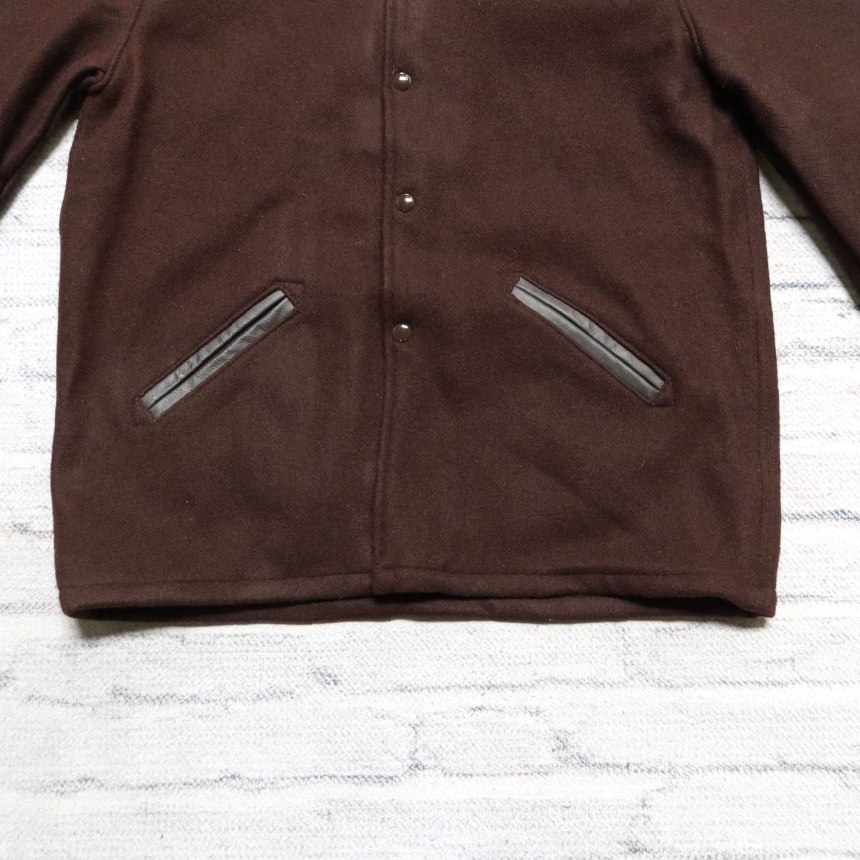 Vintage VINTAGE Skookum Wool Jacket Mens 38 Brown Vintage New Jacket Wool - Skookum 38 Mens Brown Size US XXS / EU 40 - 4 Thumbnail