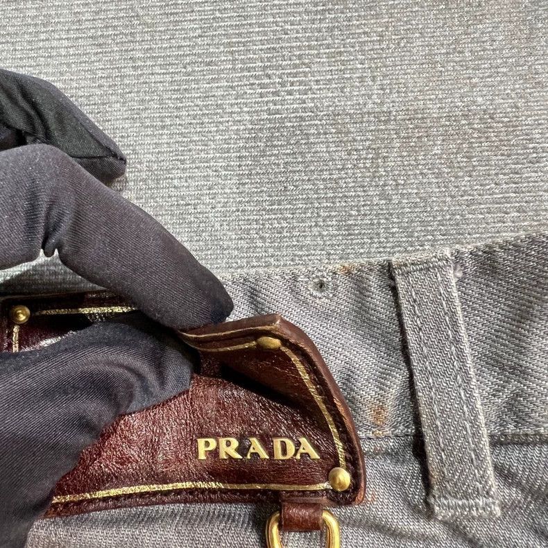 Prada Prada Gray washed jeans 2502-Nextarrow Size US 34 / EU 50 - 5 Thumbnail