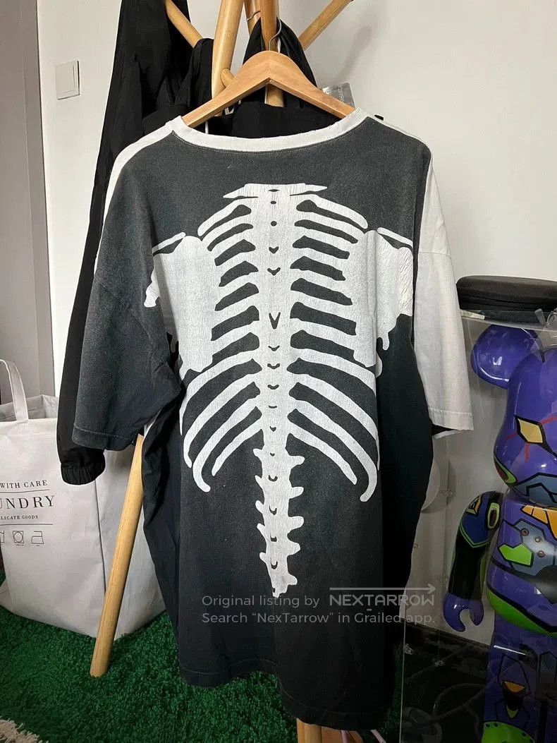 Kapital KAPITAL Vintage Skeleton Short Sleeve Tee Size US XS / EU 42 / 0 - 2 Thumbnail