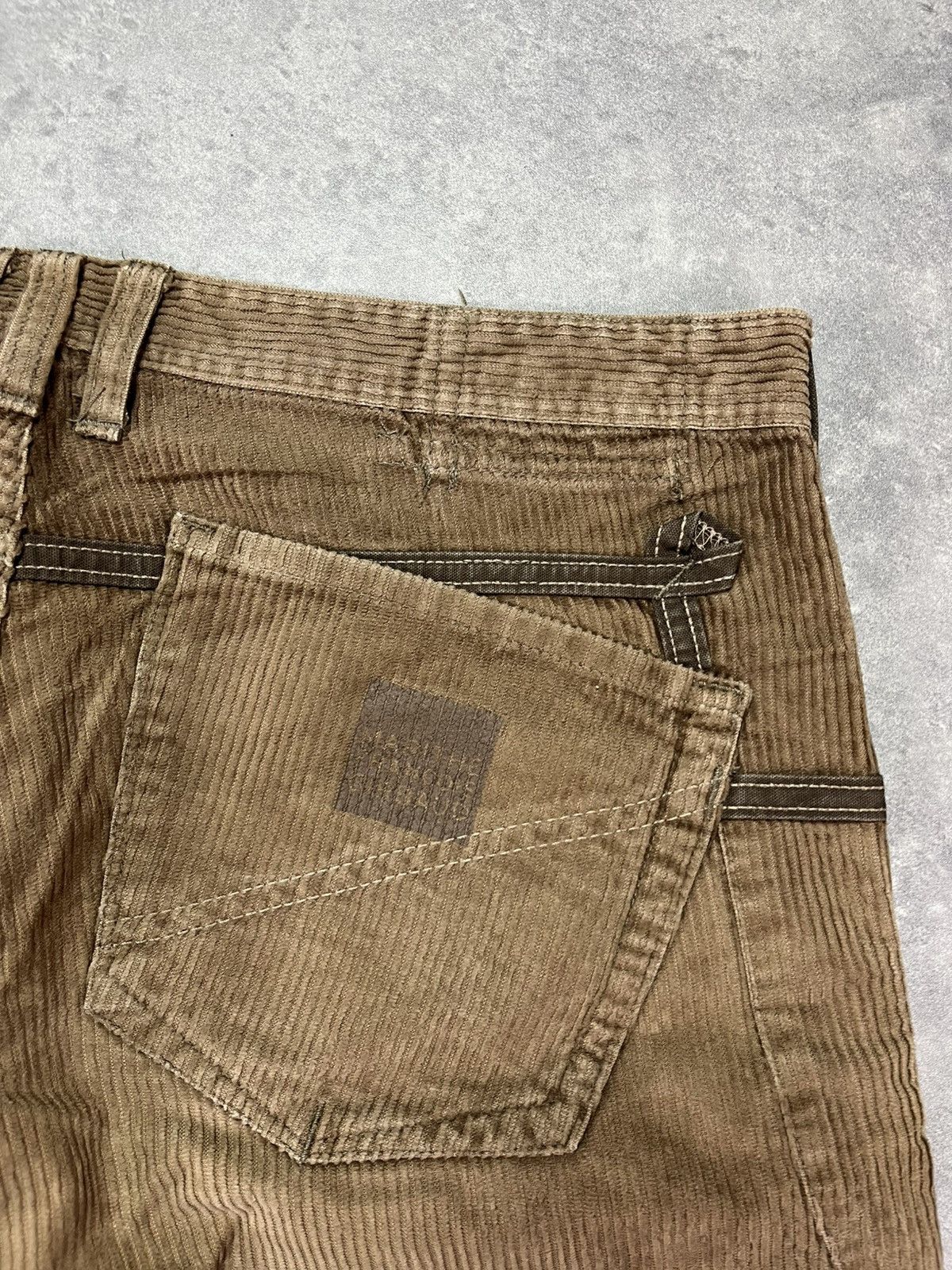 Marithe + Francois Girbaud 00s Marithe Francois Girbaud Corduroy Large Texas Pants 32 Size US 32 / EU 48 - 13 Thumbnail
