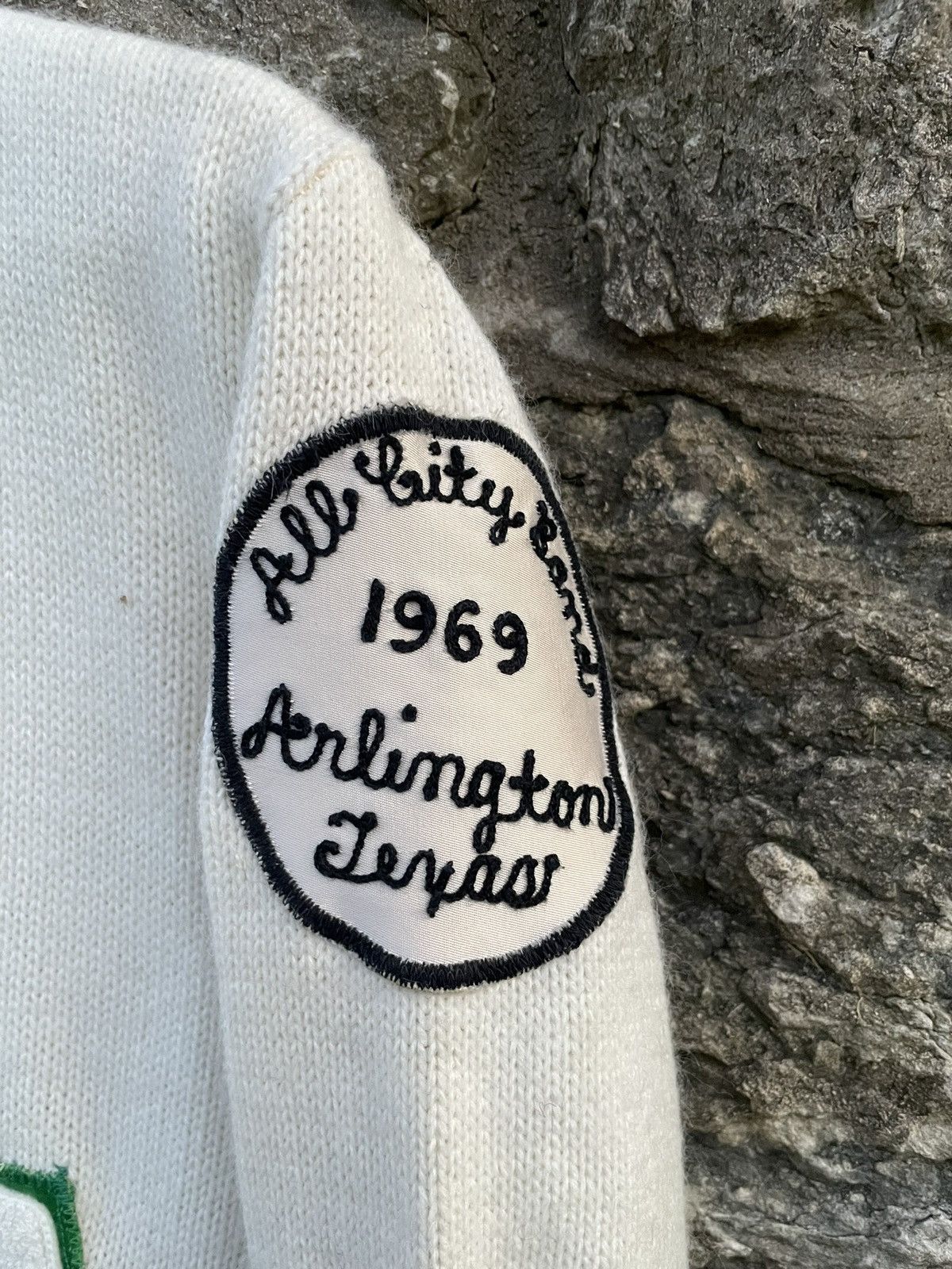 Vintage Vintage 1969 Arlington High Letterman Cardigan Chain Stitch Size US M / EU 48-50 / 2 - 5 Thumbnail