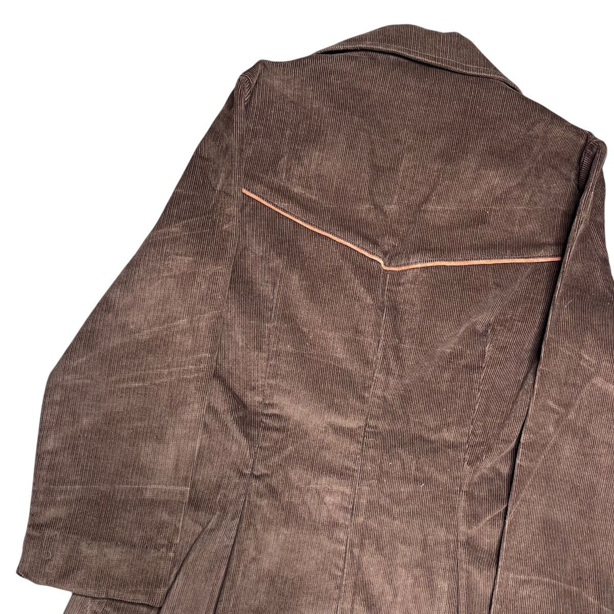 Levi's × Vintage Vintage 1970s Levi’s Two Pocket Brown Corduroy Blazer Jacket Size S / US 4 / IT 40 - 18 Thumbnail
