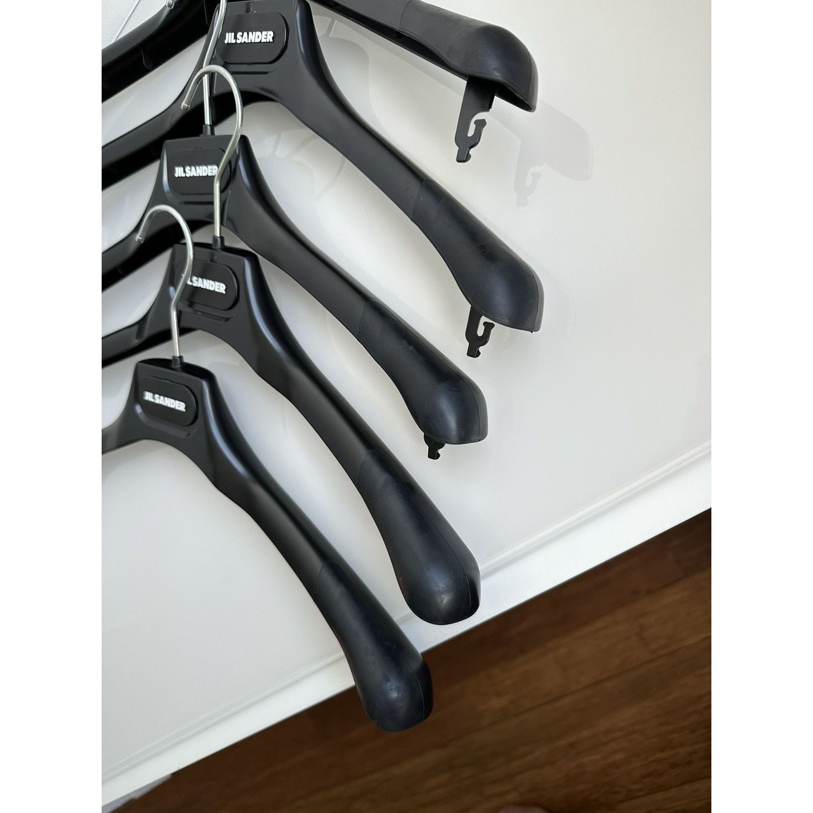 Jil Sander Jil sander premium made in italy metal hook black hangers Size ONE SIZE - 3 Thumbnail