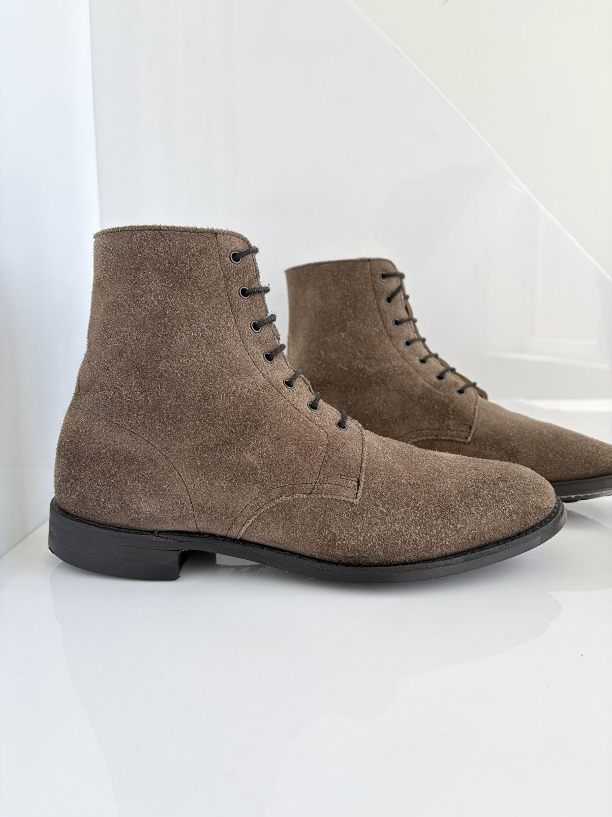 Church's Church’s Evington D Custom Grade Men’s Suede Dress Boots Size US 9 / EU 42 - 5 Thumbnail