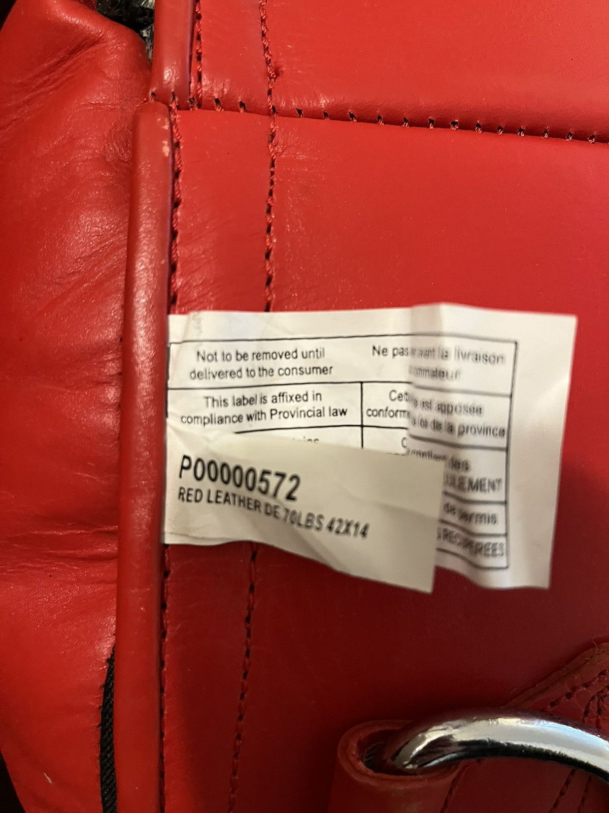 Everlast × Supreme Heavy Bag 70lbs. Size ONE SIZE - 16 Thumbnail