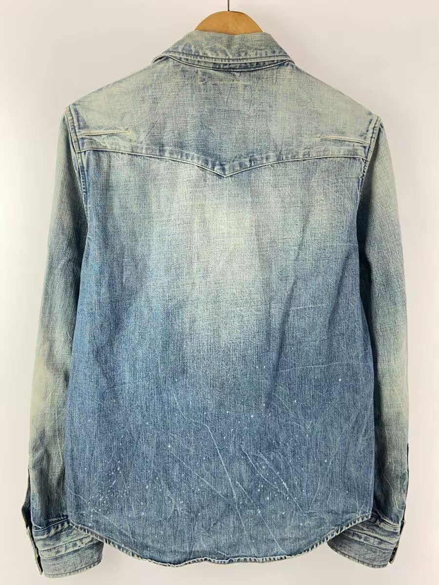 Number (N)ine Aged Western Denim Button Shirt Size US M / EU 48-50 / 2 - 2 Thumbnail