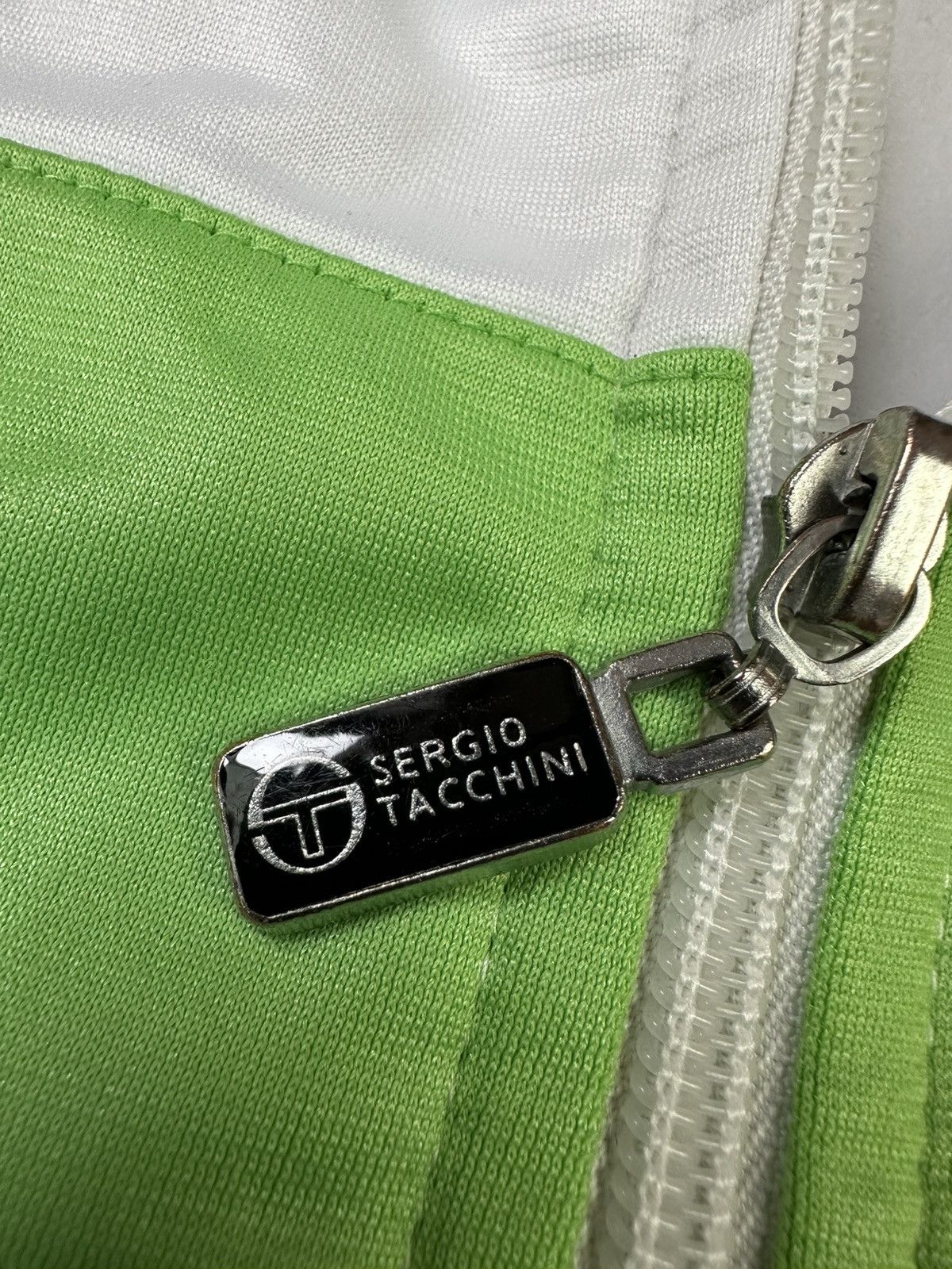 Vintage Sergio Tacchini Casual Full Zipper Track 90s in White, Men's — image 3 of 6