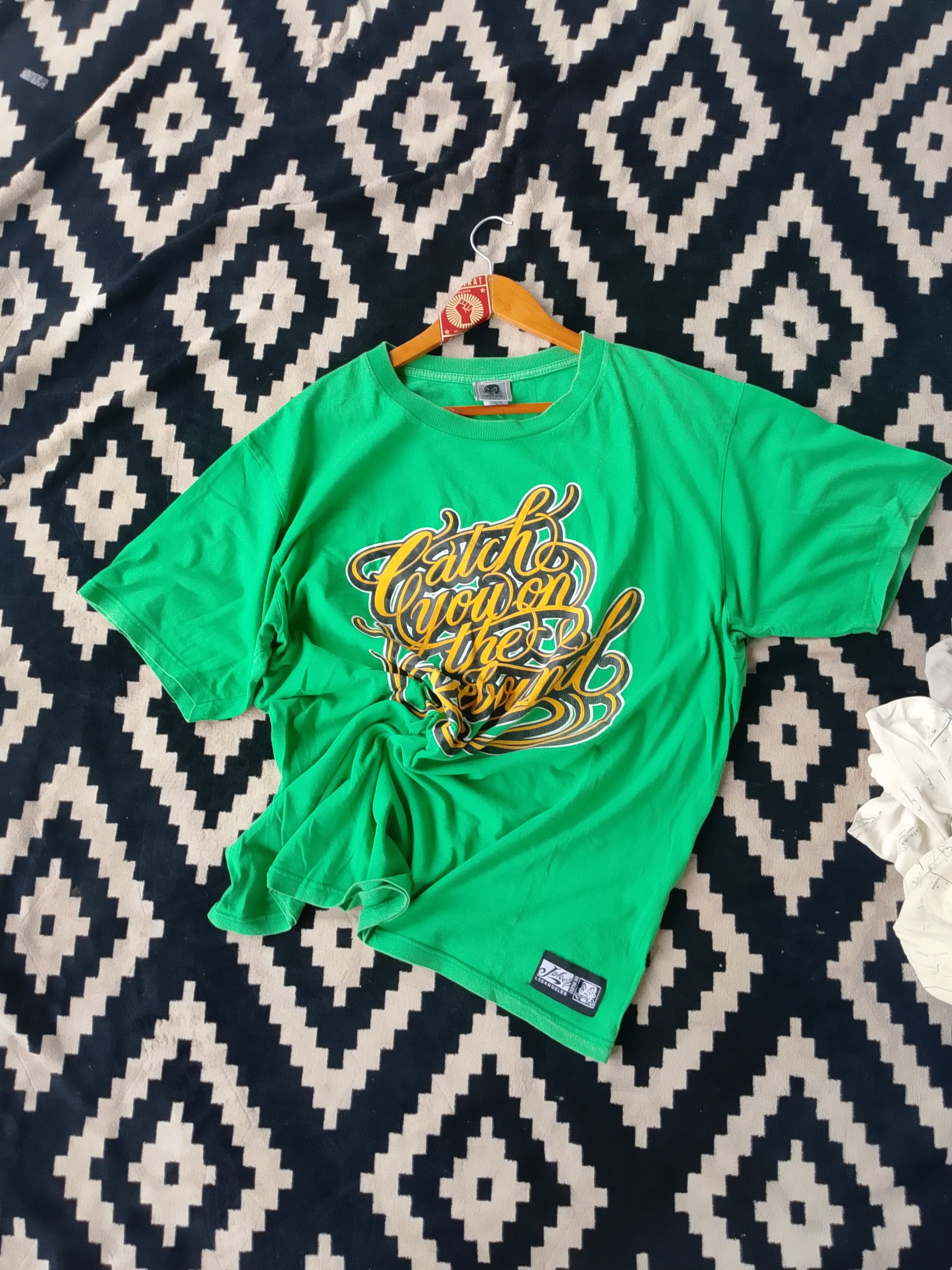 Other Joker Brand Graffiti Script Tee Neon Streetwear Graphic Size US XL / EU 56 / 4 - 2 Thumbnail