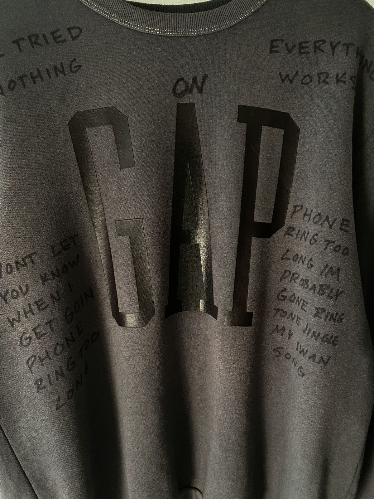 Band Tees Hijacked “Gap” Death Grips DIY Crewneck Size US L / EU 52-54 / 3 - 4 Thumbnail