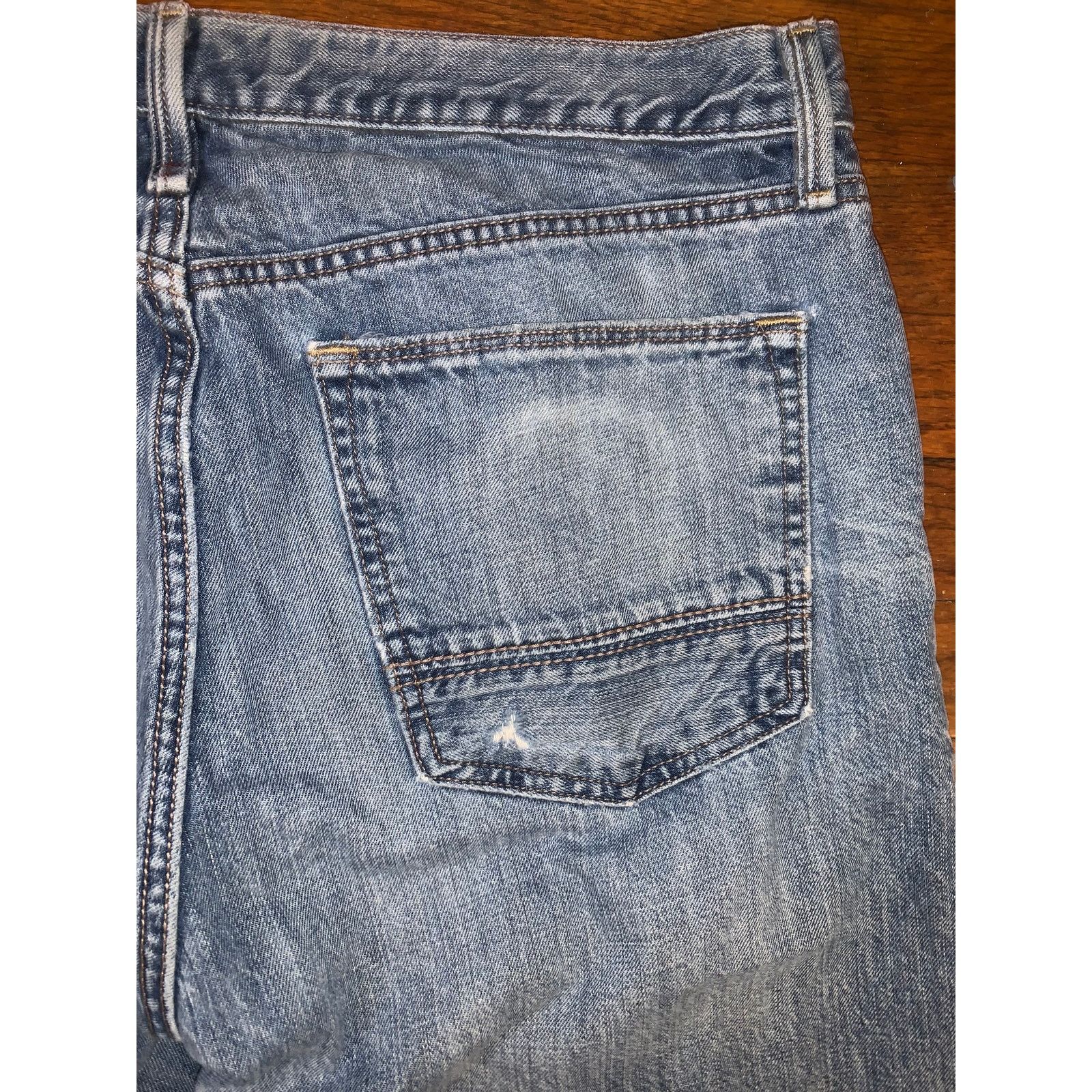 Other × Vintage Y2K Arizona Jeans Distressed Knee Denim 36x32 Made in Mexico Size US 36 / EU 52 - 5 Thumbnail