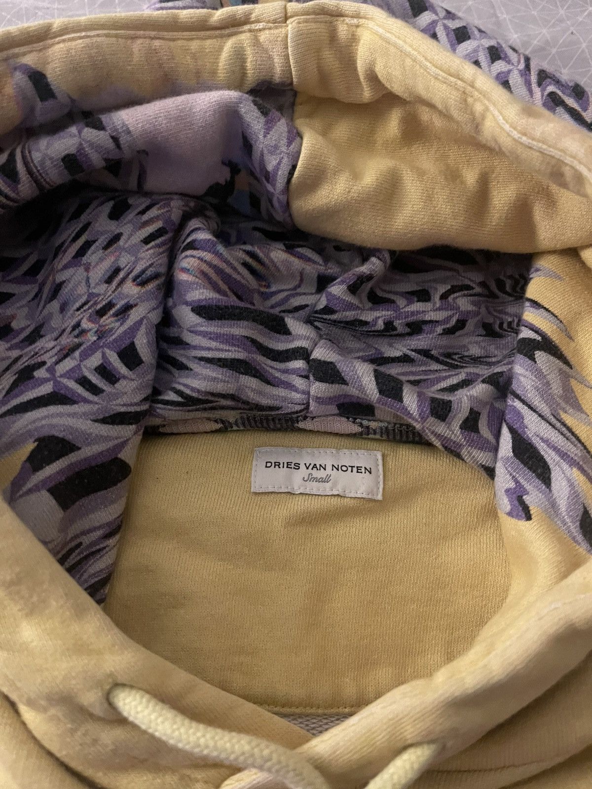 Dries Van Noten Dries Van Noten Oversize Sweatshirt Size Small Yellow Multi Size US S / EU 44-46 / 1 - 4 Thumbnail