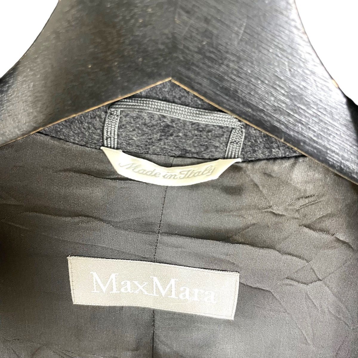 Max Mara Vintage Max Mara Italy Trench Coat Grey Designer Max Co Size M / US 6-8 / IT 42-44 - 14 Thumbnail