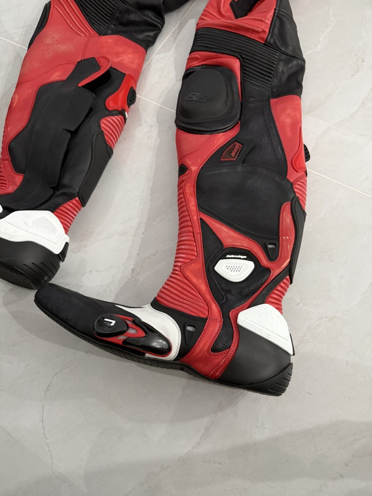 Balenciaga Balenciaga Full Leather Pants Motorcycle Boots Sz.43 Size US 10 / EU 43 - 11 Thumbnail