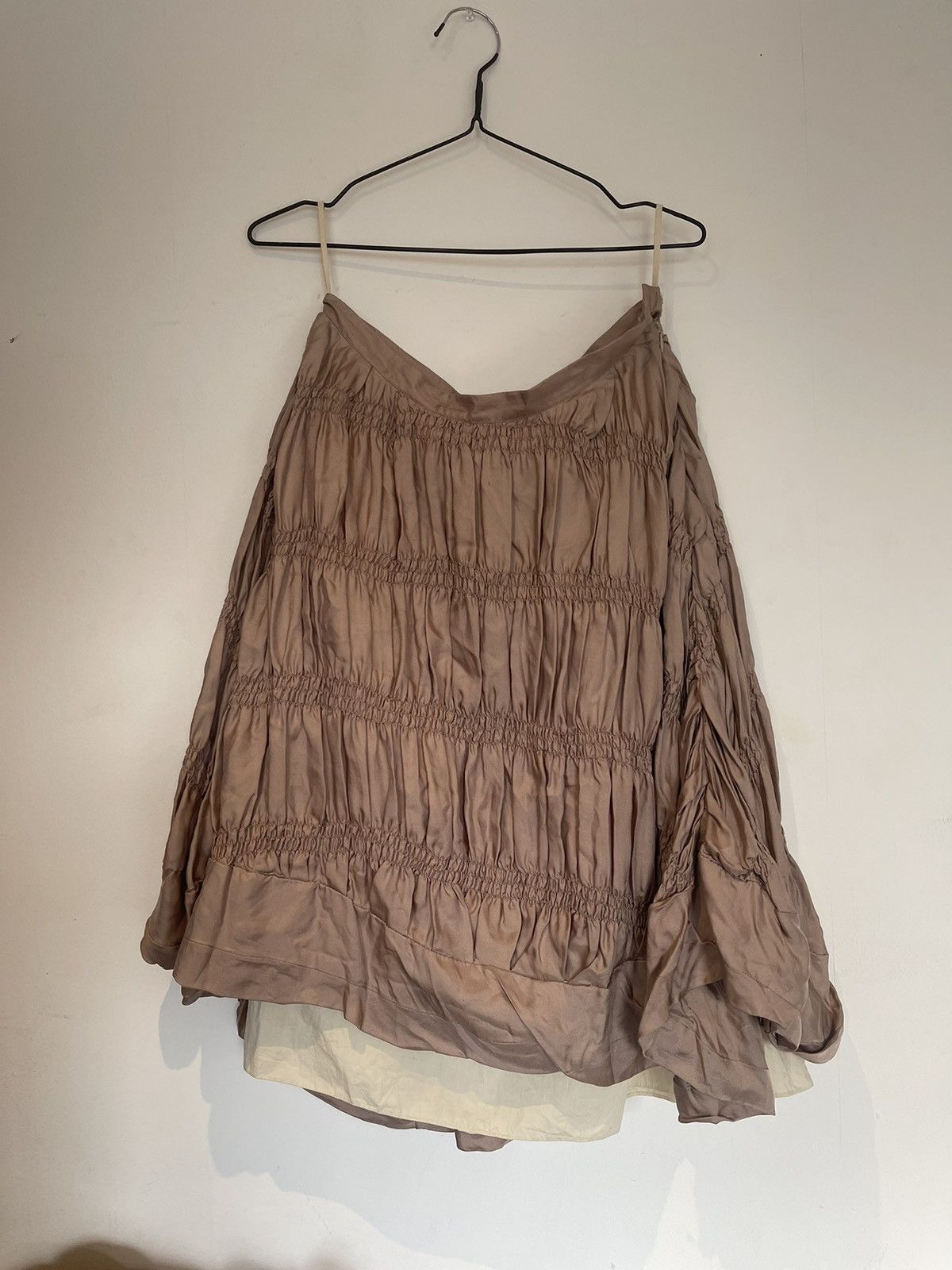 Marni Marni (Sandy Pink) Layered Ruffle Skirt Size 27" / US 4 / IT 40 - 2 Thumbnail