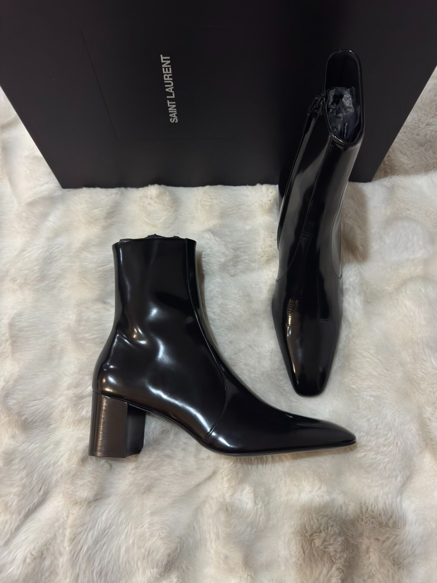 Saint Laurent Paris Saint Laurent Men's XIV 2023 Runway Boots Size US 10 / EU 43 - 1 Thumbnail