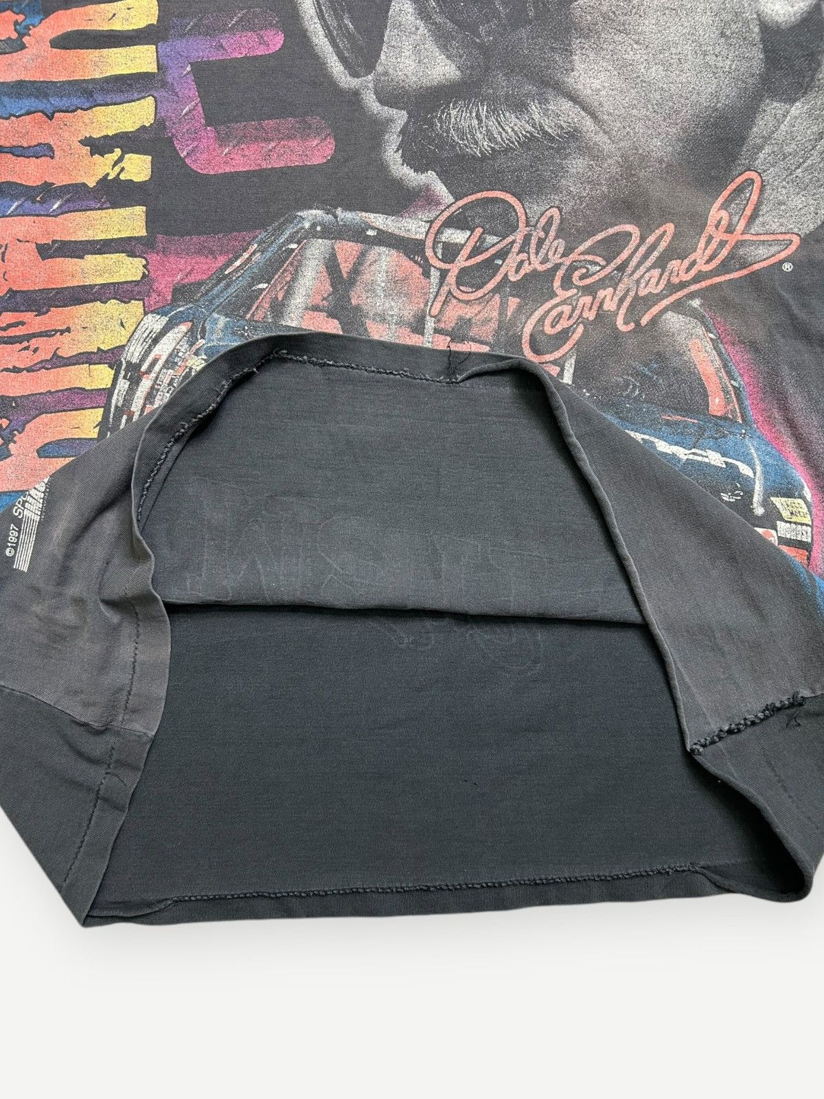 NASCAR × Vintage Vintage 90s NASCAR Dale Earnhardt AOP Tee Size US XL / EU 56 / 4 - 8 Thumbnail