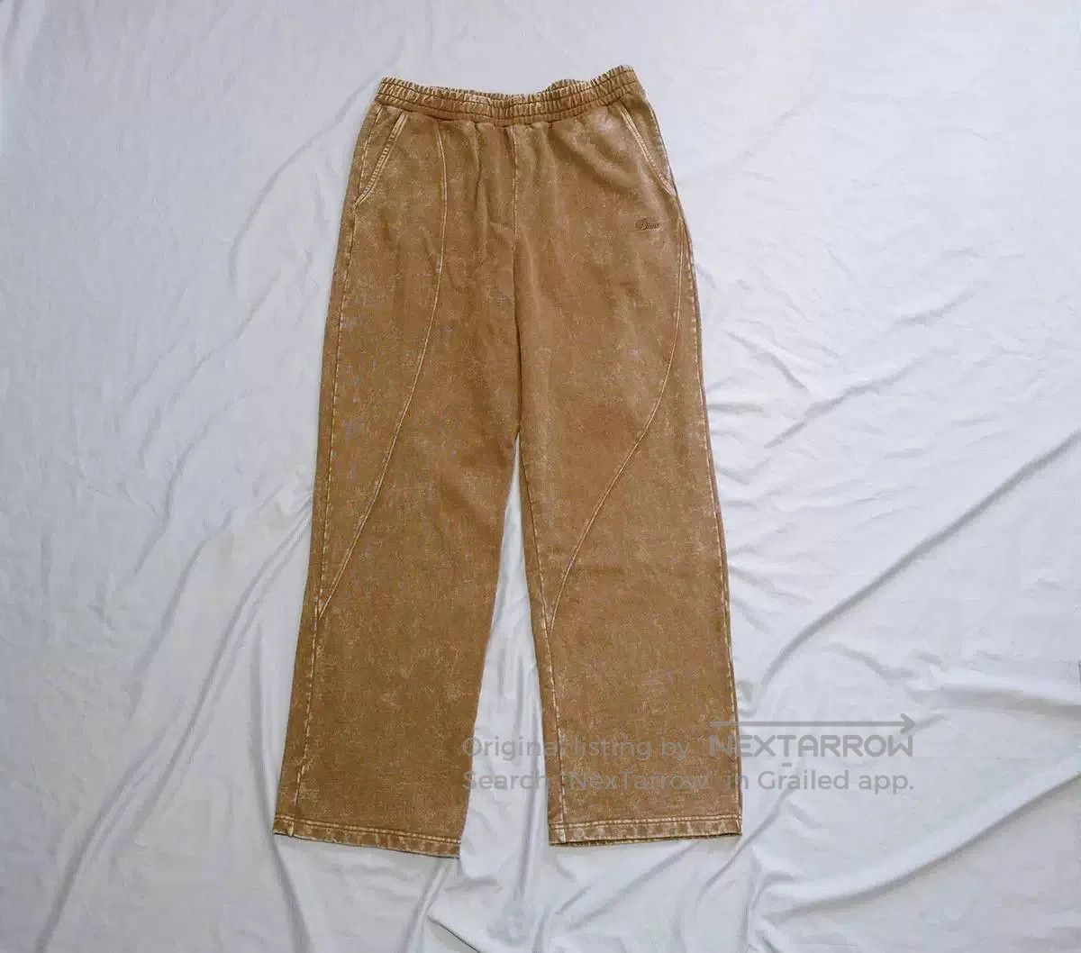 Dime dime cyclone french terry pants in brown. Size US 26 / EU 42 - 2 Thumbnail