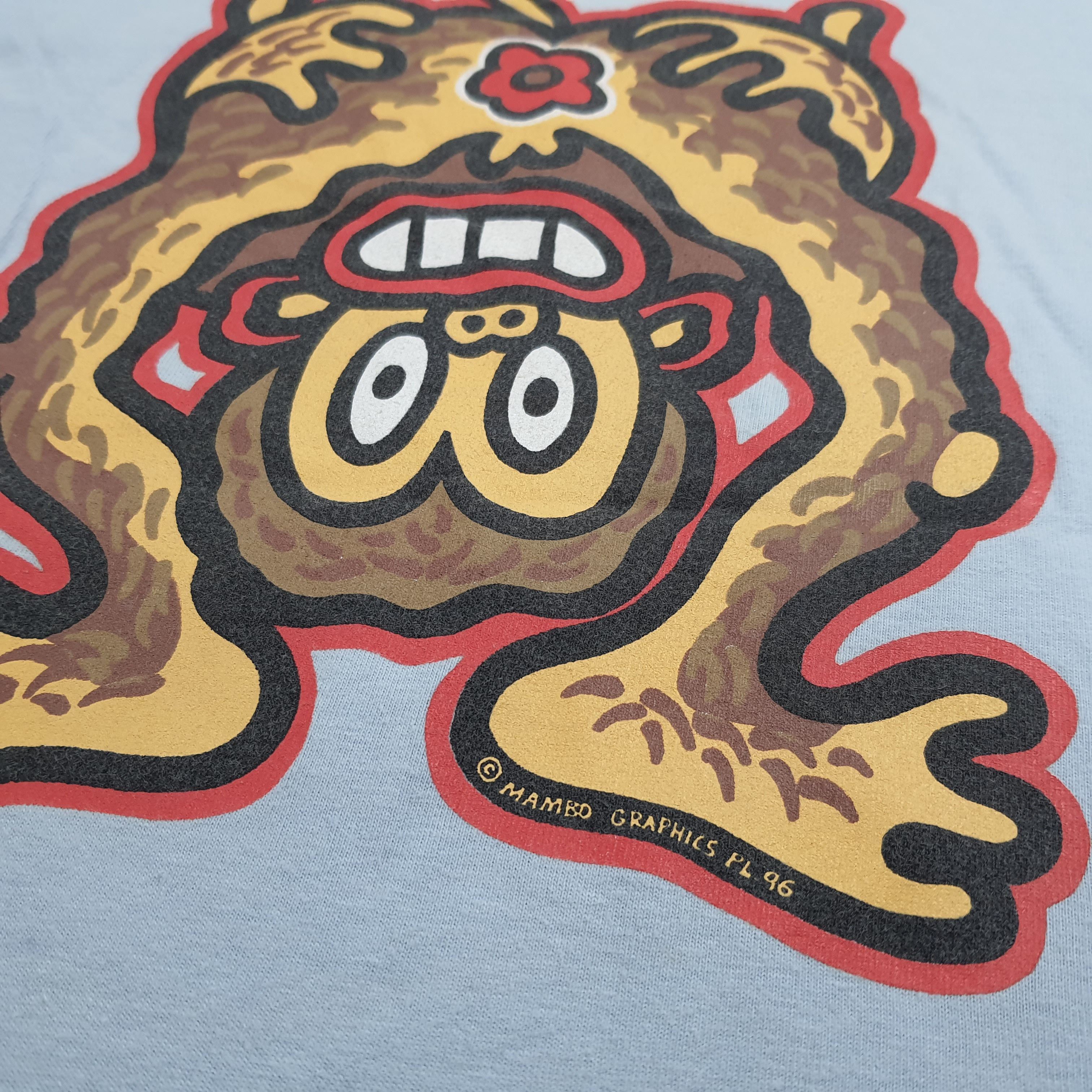 Mambo × Vintage Vinatge 90's MAMBO Surf Style Tshirt Size US L / EU 52-54 / 3 - 2 Thumbnail