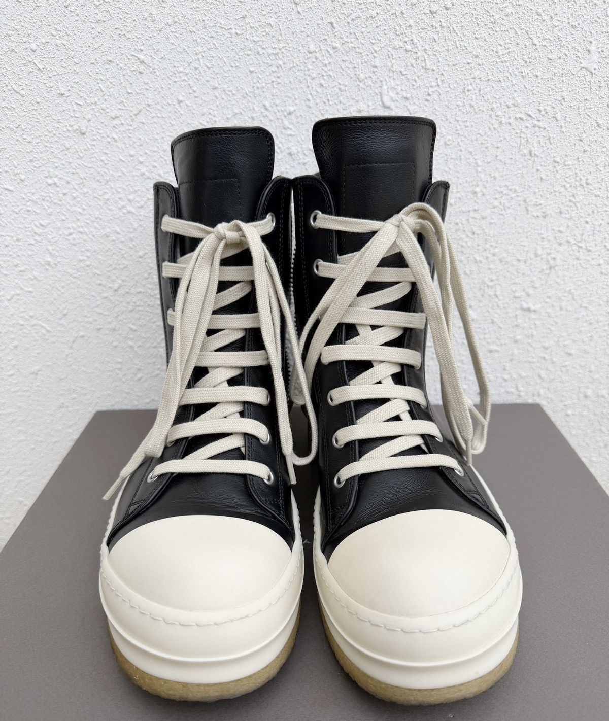 Rick Owens Rick Owens 25SS high-top "big Converse" with cork sole Size US 7.5 / EU 40-41 - 2 Thumbnail