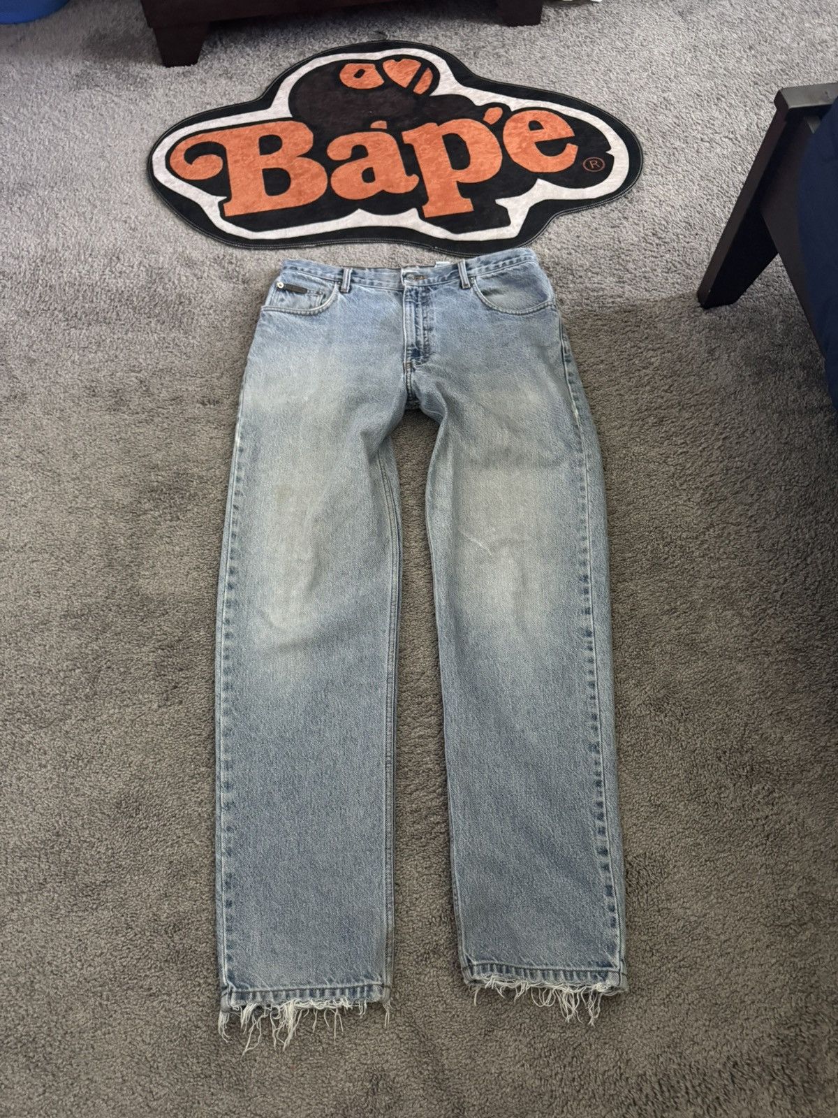Calvin Klein Calvin Klein Blue Jeans Size US 32 / EU 48 - 1 Thumbnail