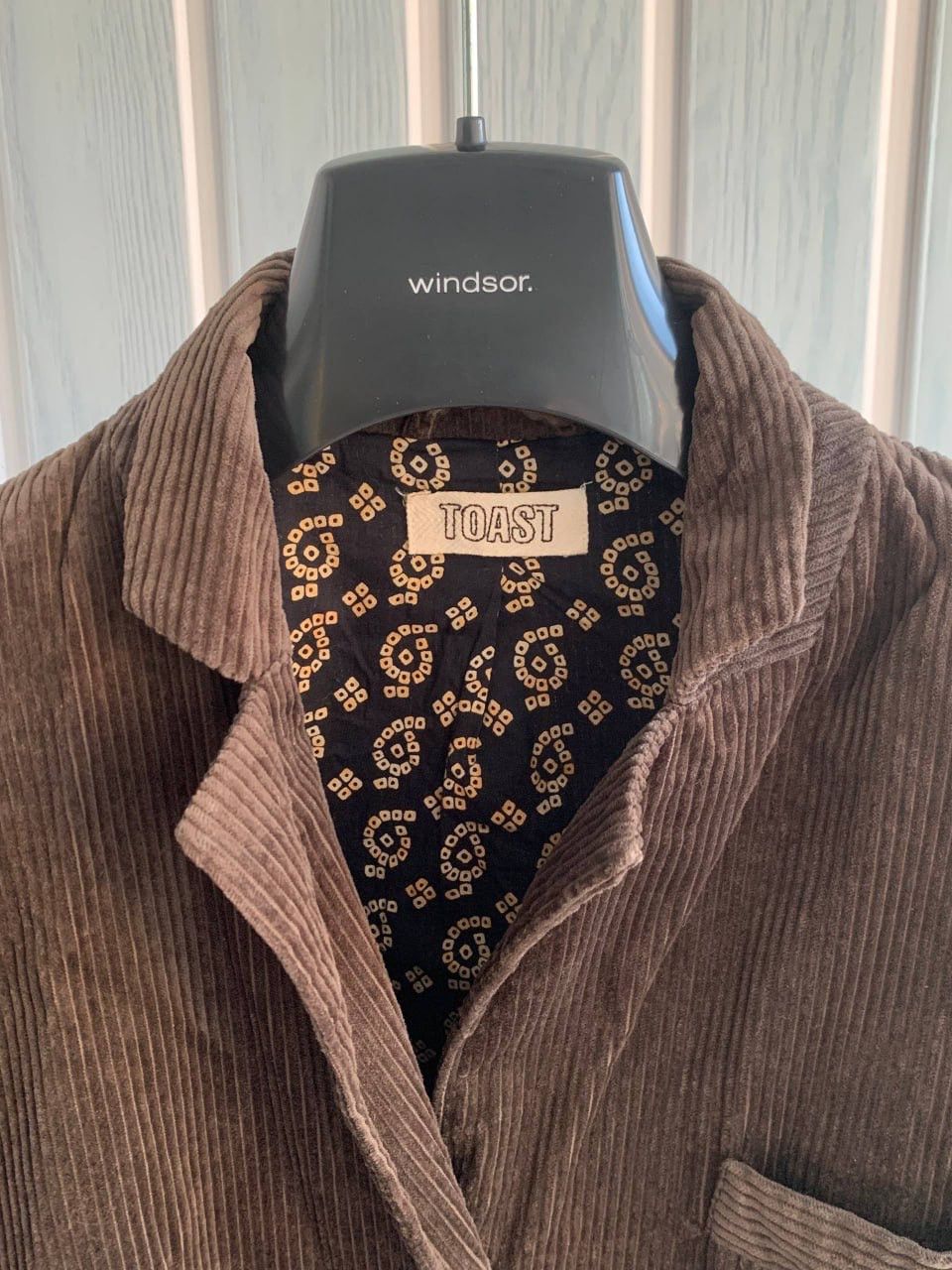 Other Toast Women`s Brown Cotton & Acetate Button Corduroy Jacket Size M / US 6-8 / IT 42-44 - 10 Thumbnail