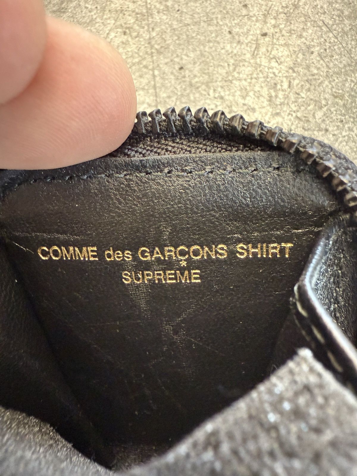 Supreme SS17 Supreme Comme Des Garcons Shirt Small Eyes Coin Pouch Size ONE SIZE - 6 Thumbnail