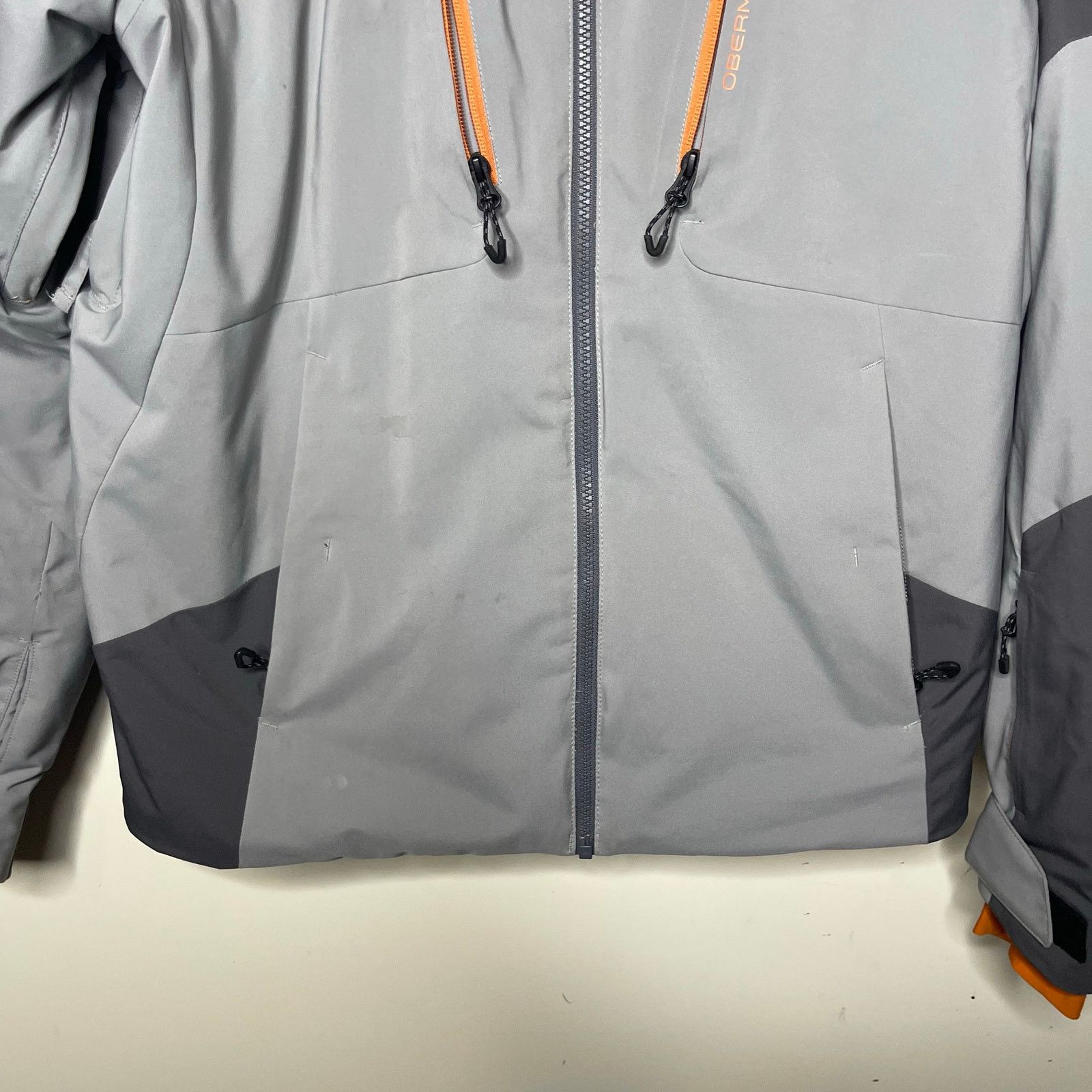Obermeyer OBERMEYER Men's Foundation Grey NO HOOD ski winter Jacket S Size US S / EU 44-46 / 1 - 10 Thumbnail