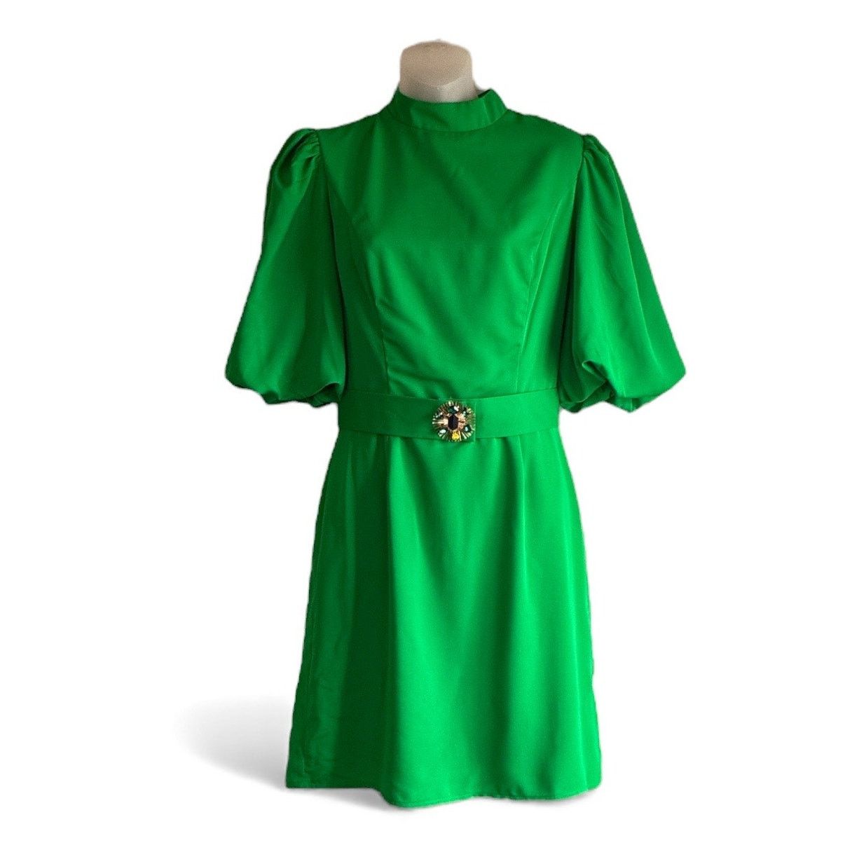 Other Flying Tomato retro style mini sheath dress kelly green Size S / US 4 / IT 40 - 5 Thumbnail