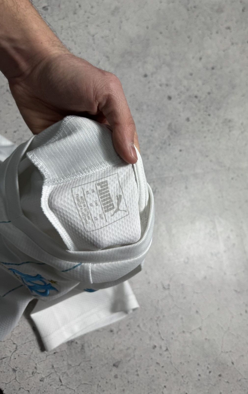 Puma Puma FC Olympique de Marseille 2019/2020 Soccer Jersey Size US XS / EU 42 / 0 - 8 Thumbnail
