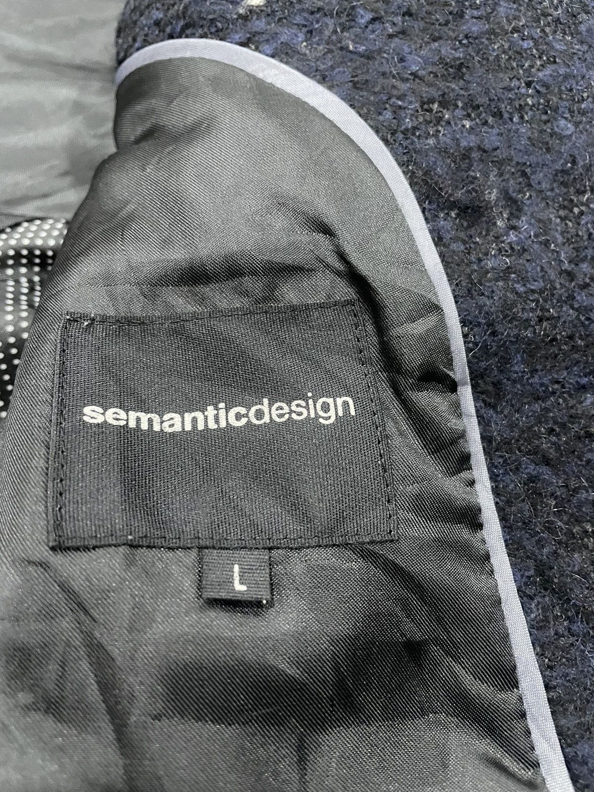 If Six Was Nine LAST DROP🔥RARE SEMANTIC DESIGN HAIR BLAZER COAT JACKET Size US L / EU 52-54 / 3 - 7 Thumbnail
