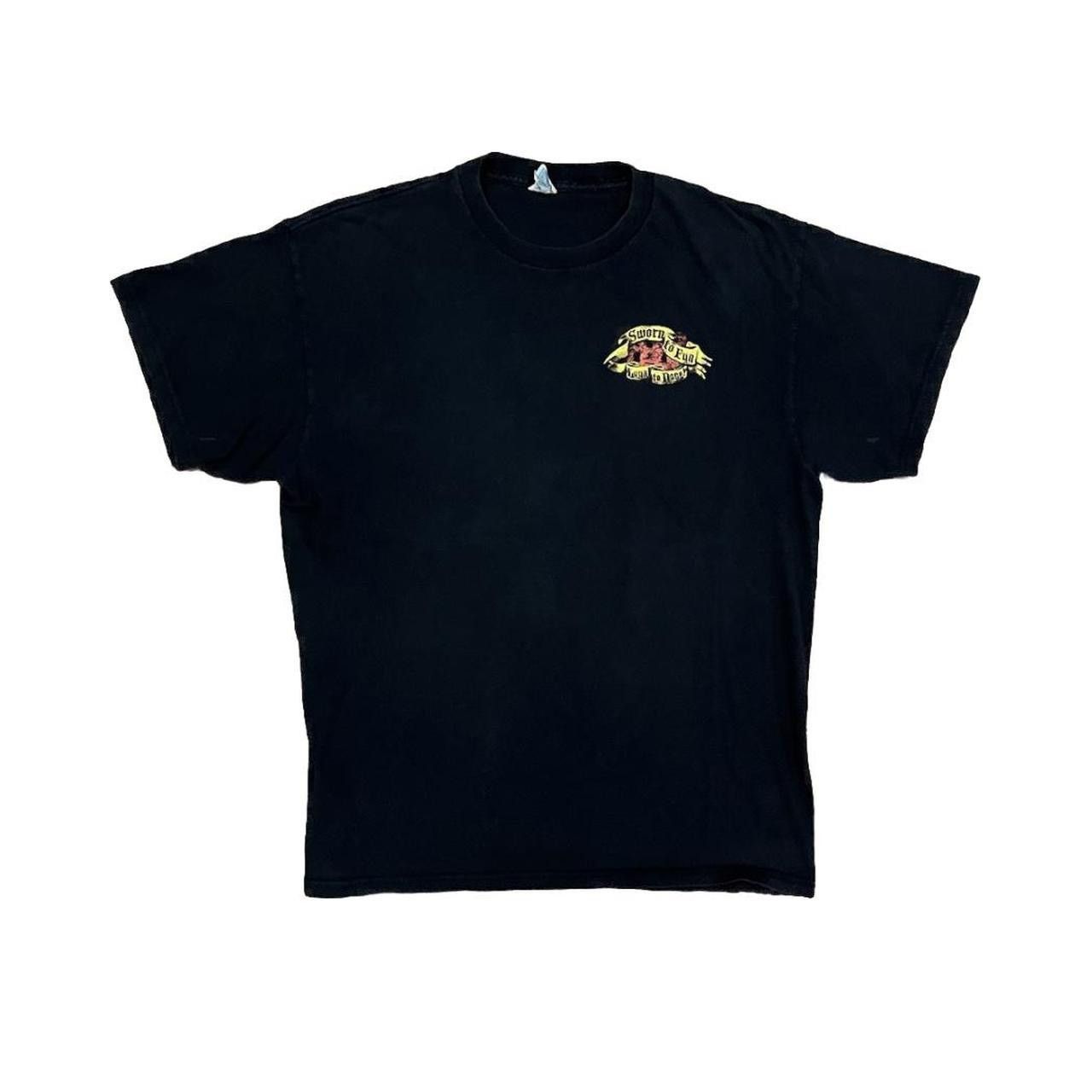 Delta Pirate Flames Skull Graphic Tee/T-Shirt Size US XL / EU 56 / 4 - 3 Thumbnail