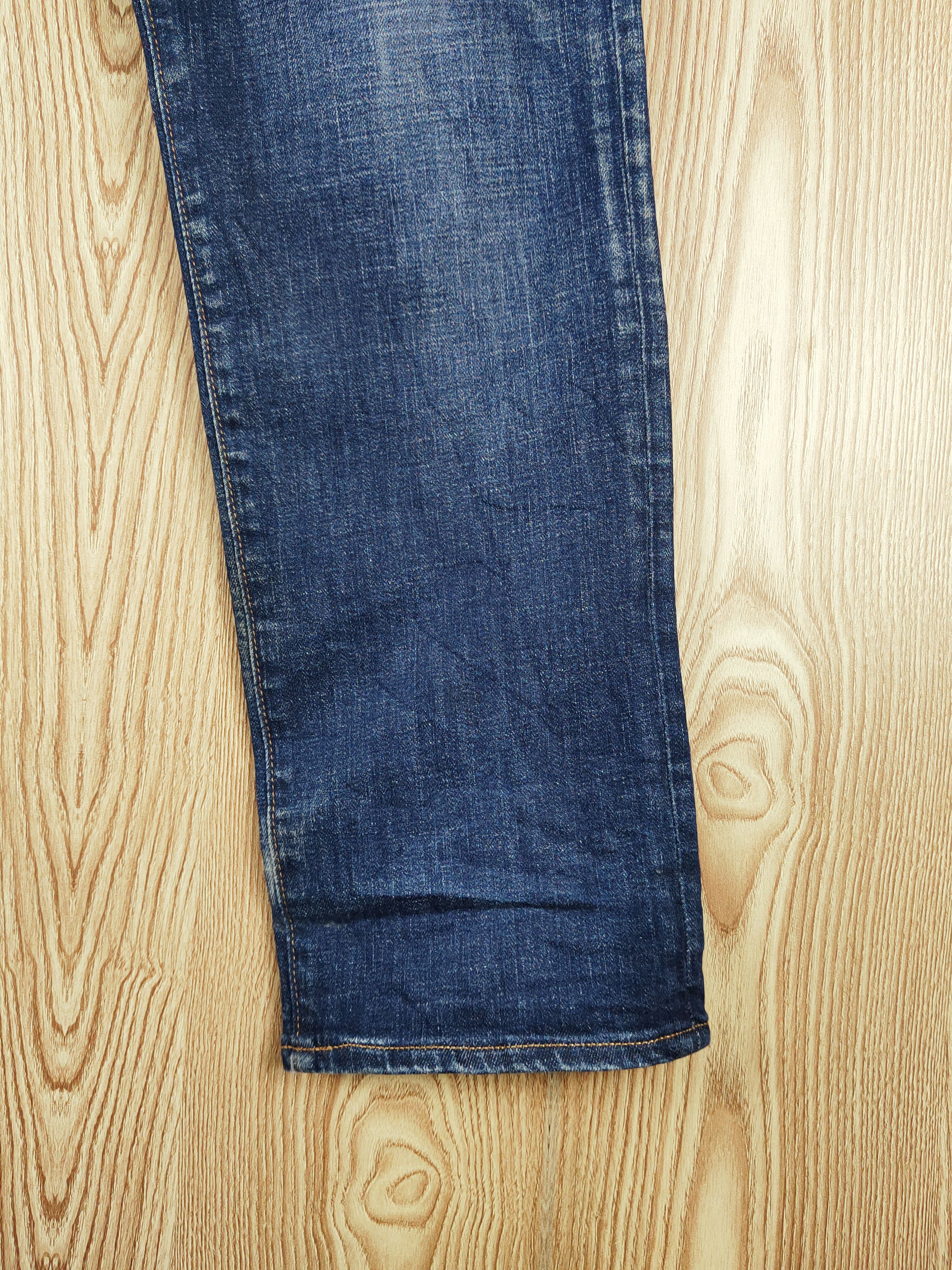 Gap Gap Dark Blue Faded Distressed Ripped Jeans #S2728 Size US 33 - 6 Thumbnail